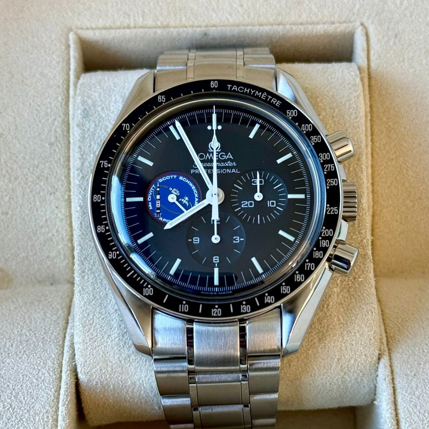 Omega Speedmaster Professional Moonwatch 3597.13.00 (1994) - Black dial 42 mm Steel case (7/7)