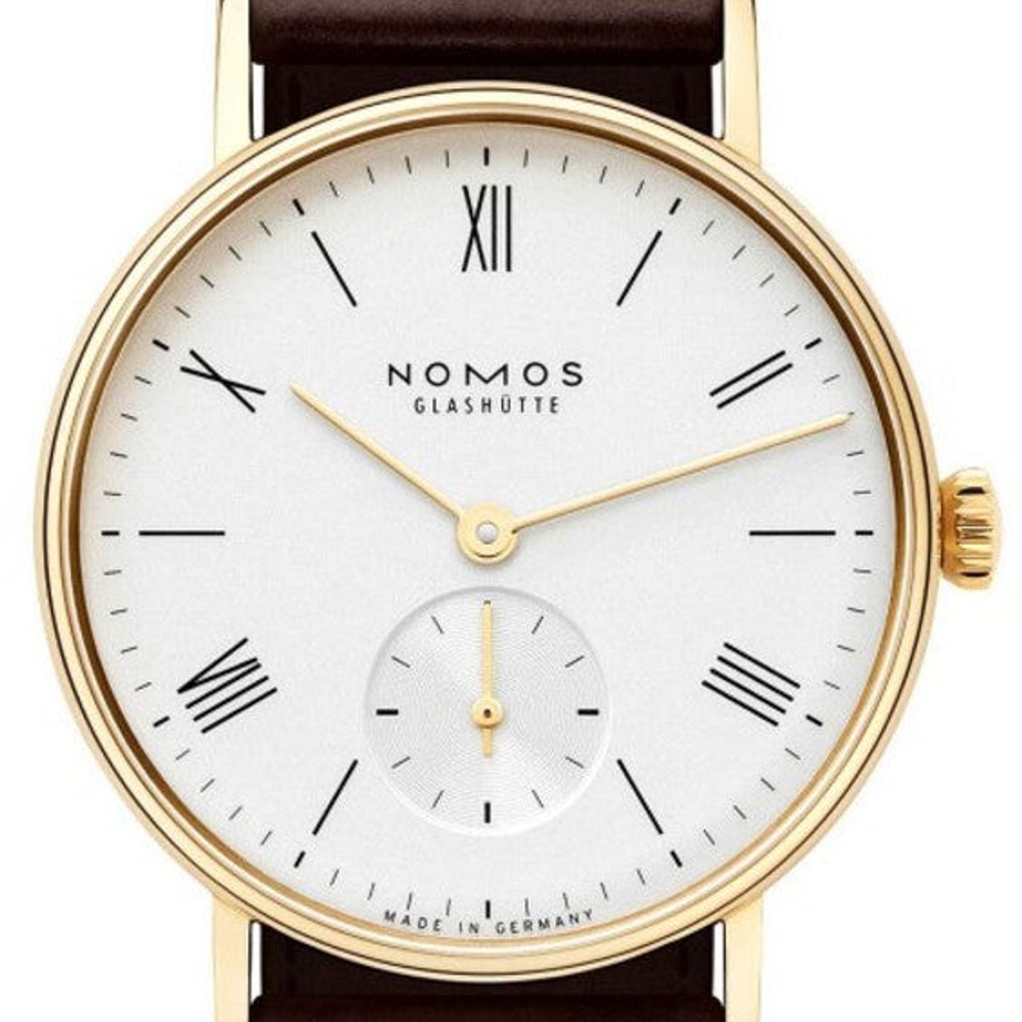 NOMOS Ludwig 33 210 (2025) - White dial 33 mm Yellow Gold case (1/1)