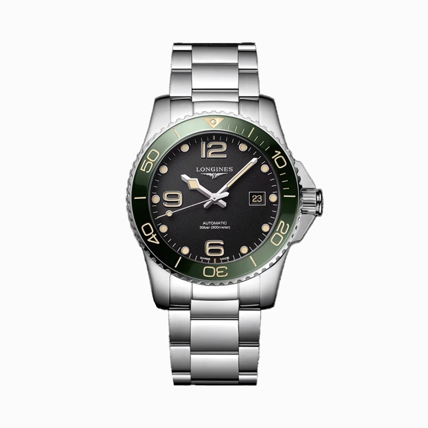 Longines HydroConquest L3.781.4.05.6 (2025) - Black dial 41 mm Steel case (1/1)