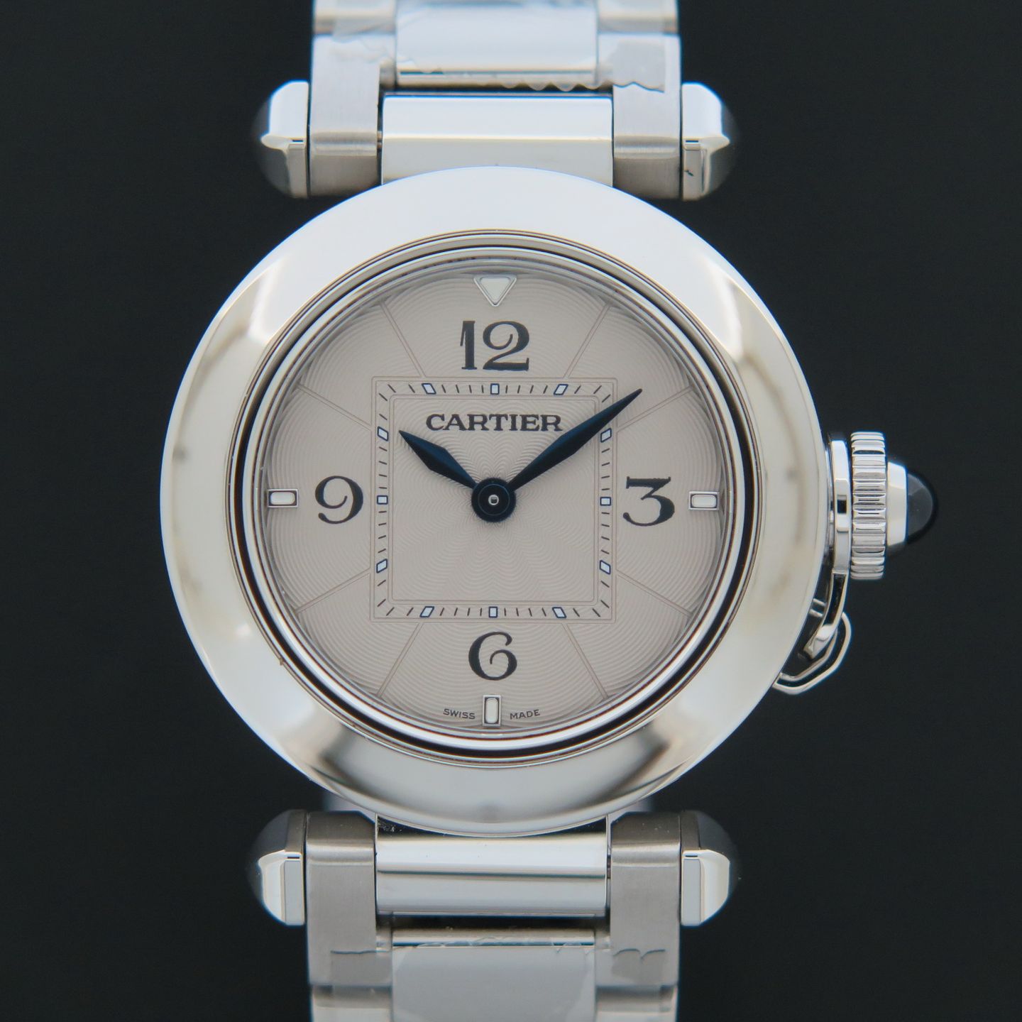 Cartier Pasha WSPA0021 (2022) - Silver dial 30 mm Steel case (2/4)