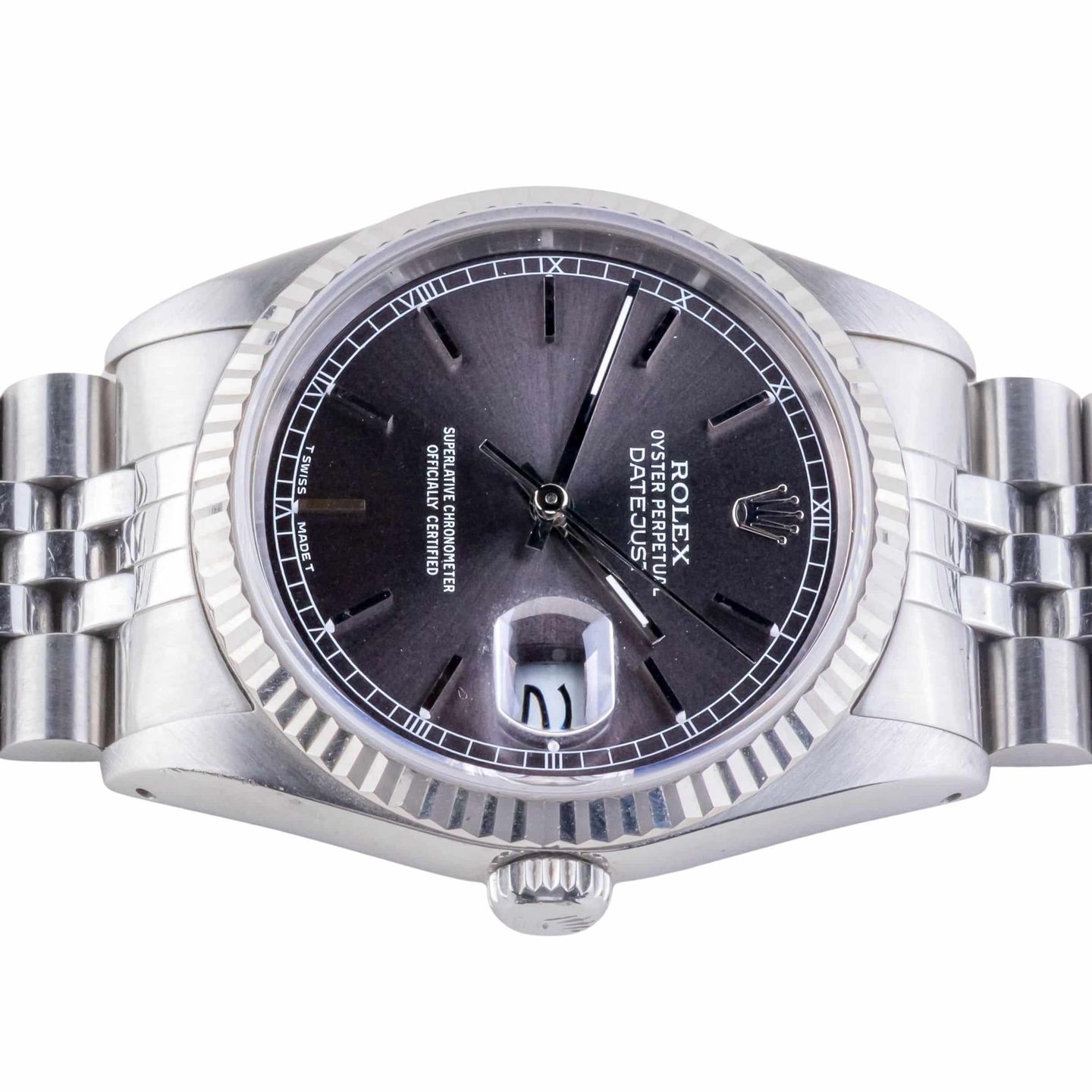 Rolex Datejust 36 16234 (1991) - 36 mm Steel case (5/8)