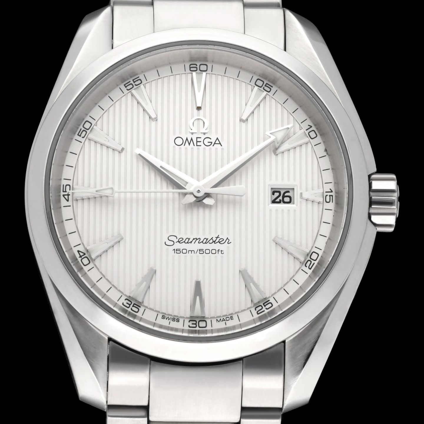 Omega Seamaster Aqua Terra 231.10.39.61.02.001 (2010) - Silver dial 39 mm Steel case (1/8)
