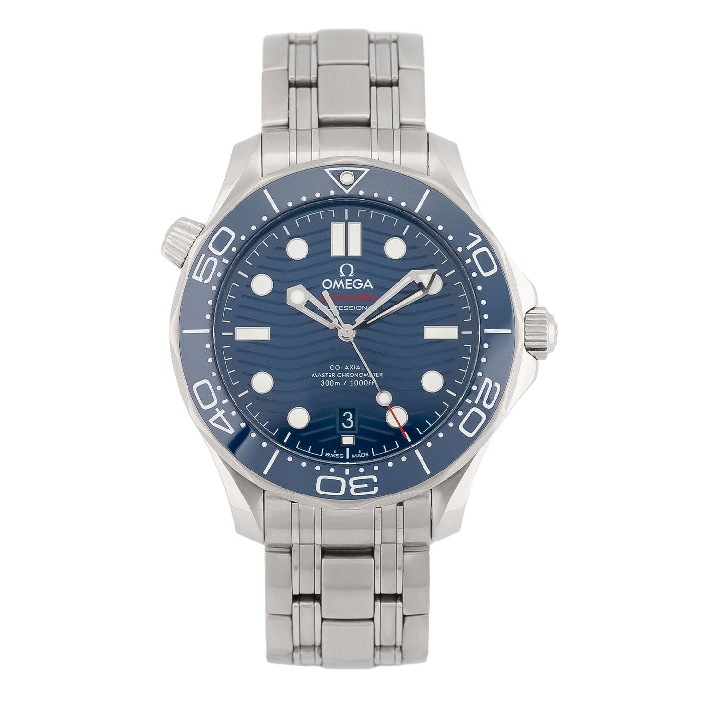 Omega Seamaster Diver 300 M 210.30.42.20.03.001 (2020) - Blauw wijzerplaat 42mm Staal (1/6)