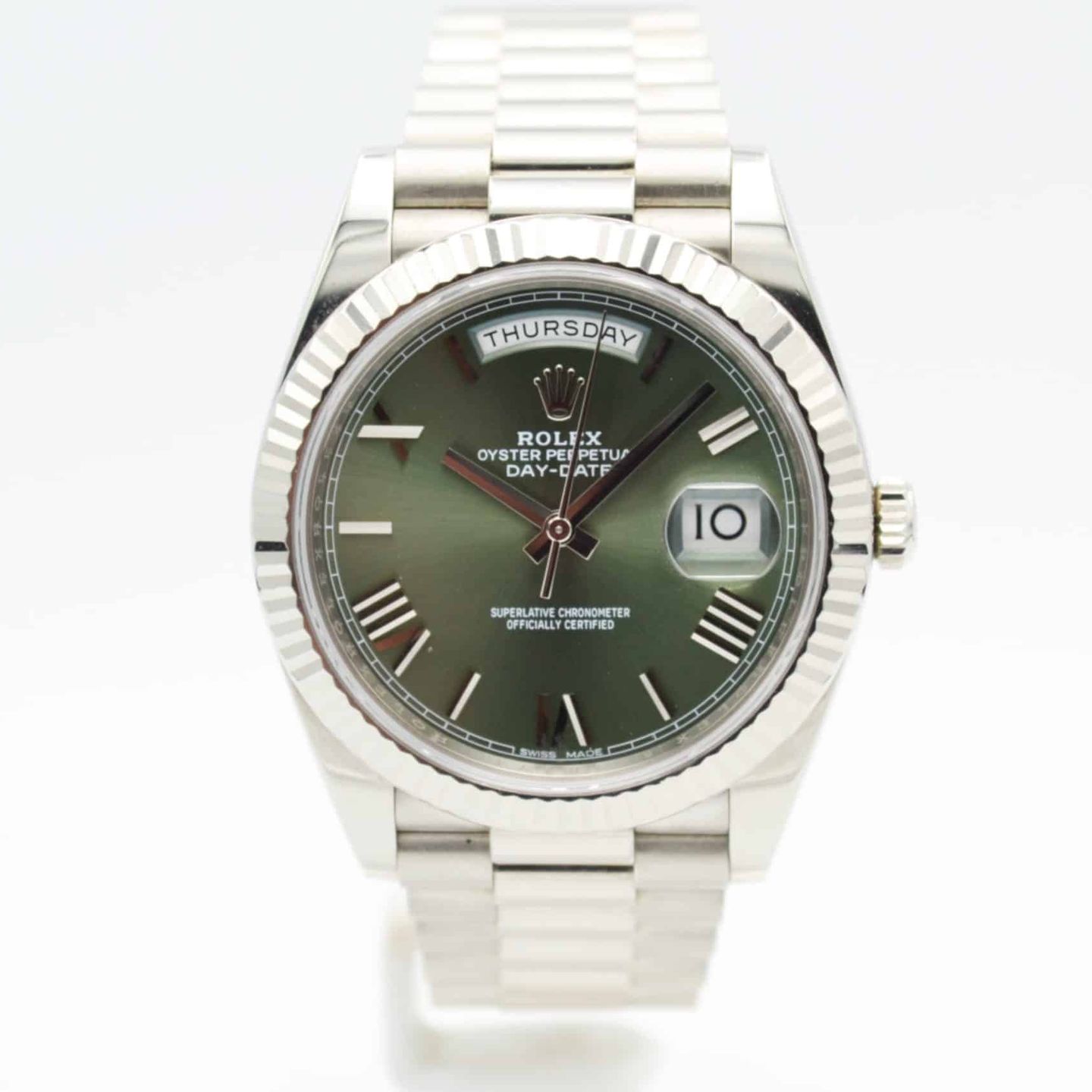 Rolex Day-Date 40 228239 (2019) - 40 mm White Gold case (1/7)