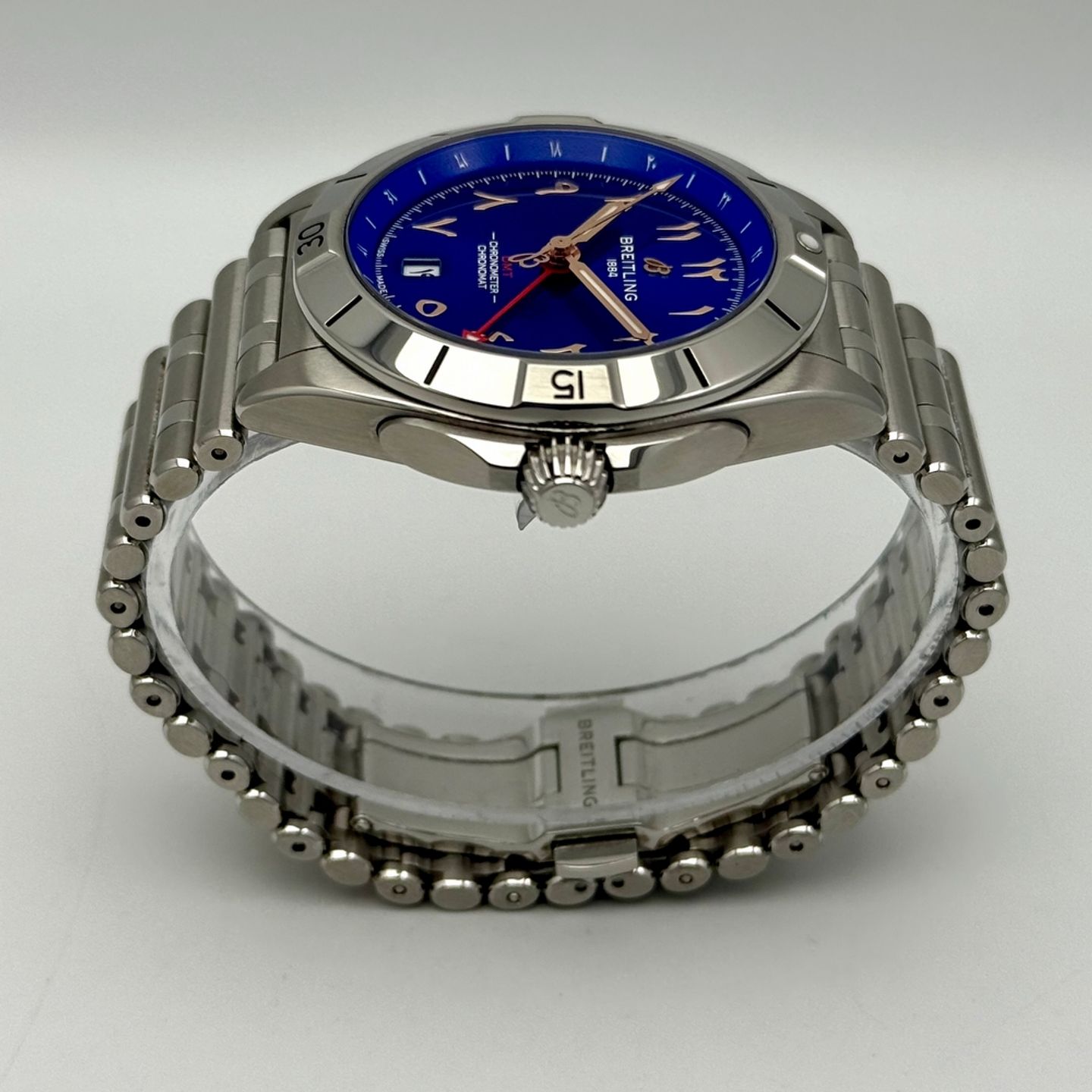 Breitling Chronomat GMT A323989A1C2A1 (2024) - Blue dial 40 mm Steel case (12/16)