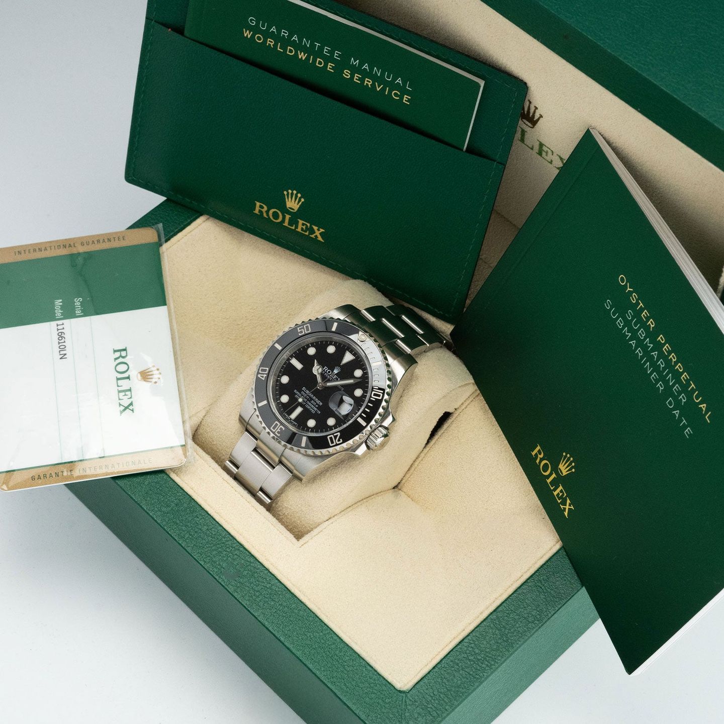 Rolex Submariner Date 116610LN (2014) - Black dial 40 mm Steel case (4/4)