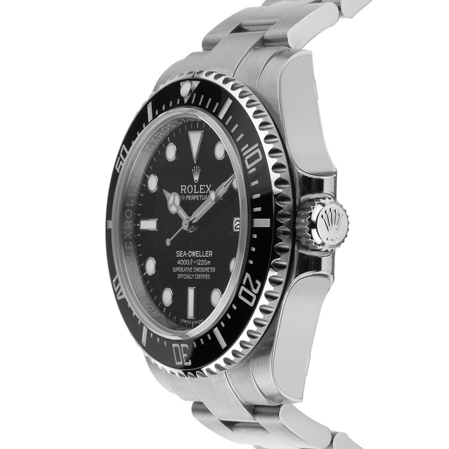 Rolex Sea-Dweller 4000 116600 (2017) - Black dial 40 mm Steel case (3/6)