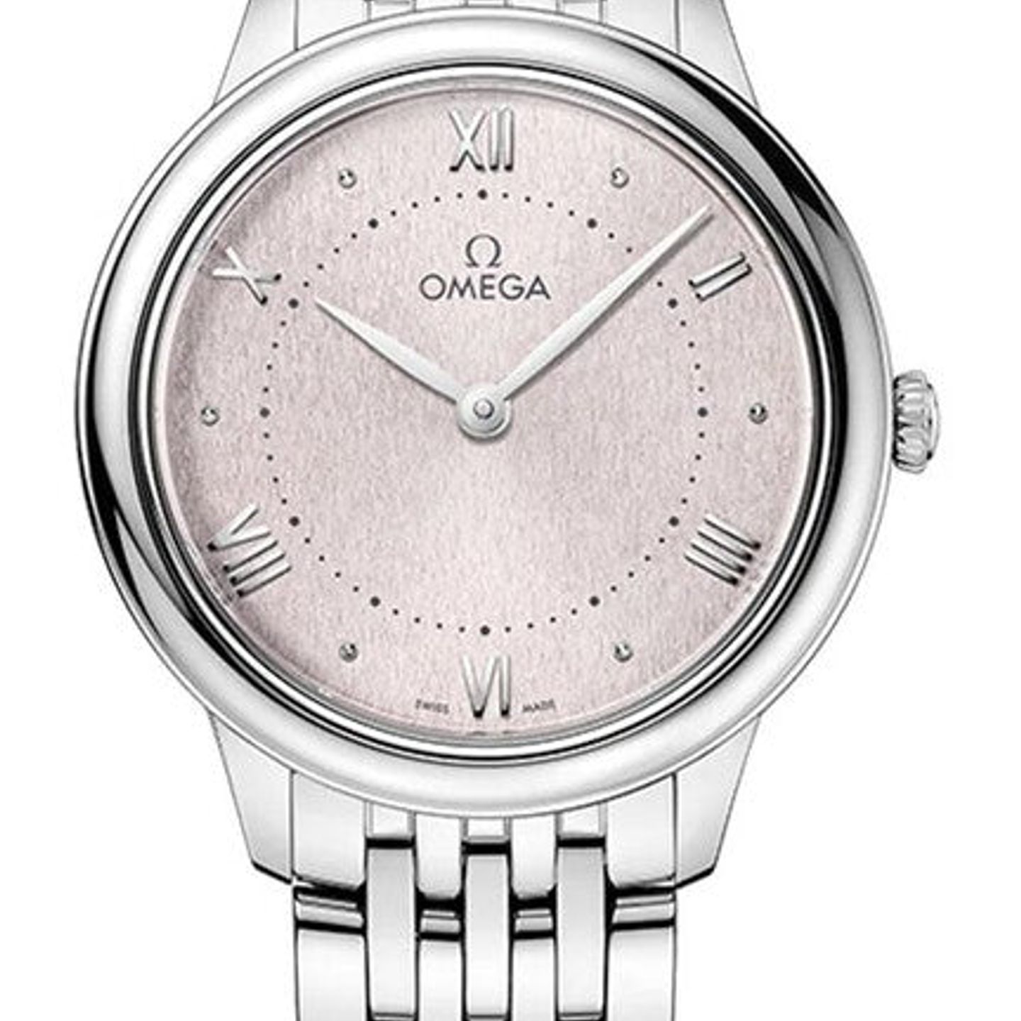 Omega De Ville 434.10.30.60.02.001 (2025) - Pink dial 30 mm Steel case (1/1)
