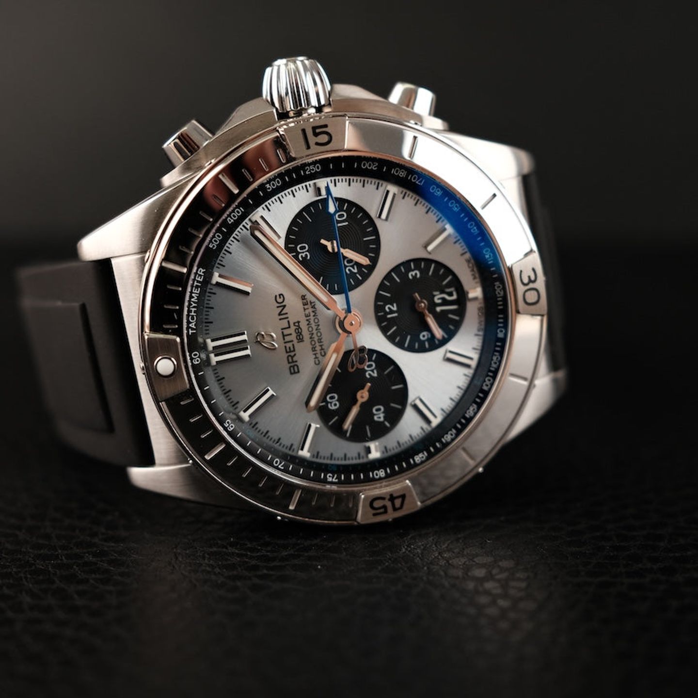 Breitling Chronomat PB0134 (2023) - Blauw wijzerplaat 42mm Staal (3/8)