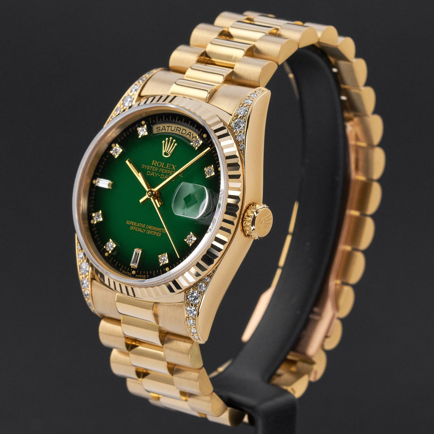 Rolex Day-Date 36 18338 (1991) - 36 mm Yellow Gold case (3/8)