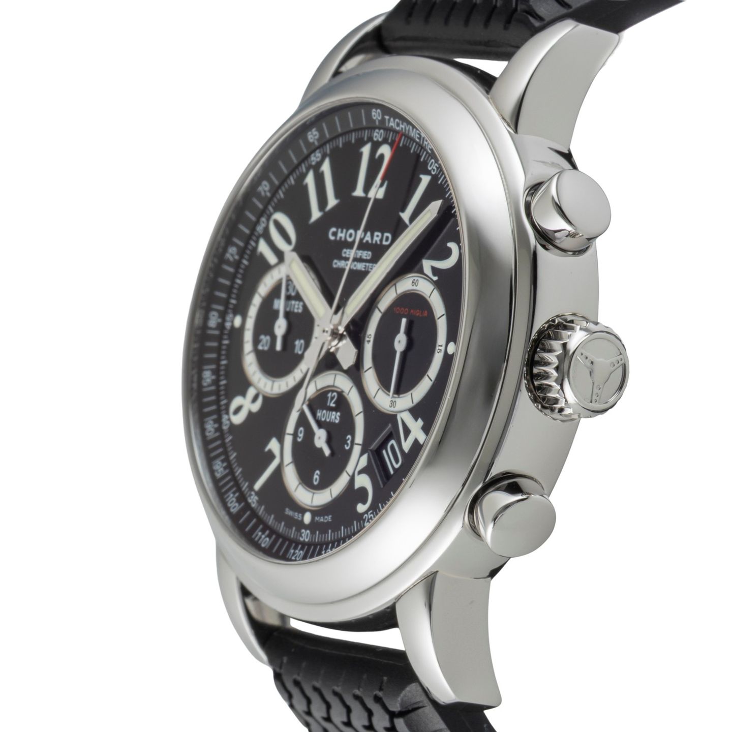 Chopard Mille Miglia 8511 (2009) - Grey dial 42 mm Steel case (6/8)