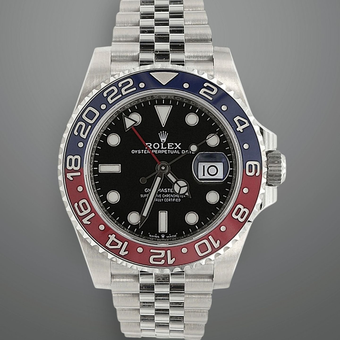 Rolex GMT-Master II 126710BLRO (2022) - Zwart wijzerplaat 40mm Staal (1/6)