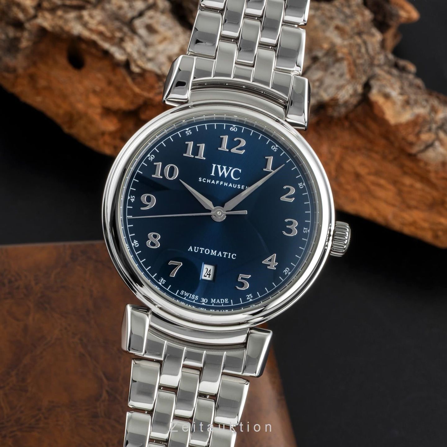 IWC Da Vinci IW356605 (2020) - Blauw wijzerplaat 40mm Staal (1/8)