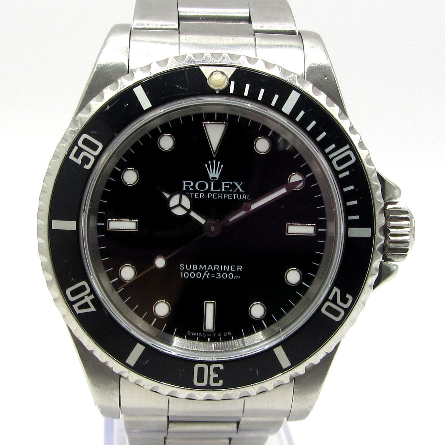 Rolex Submariner No Date 14060 (2016) - Black dial 40 mm Steel case (1/6)