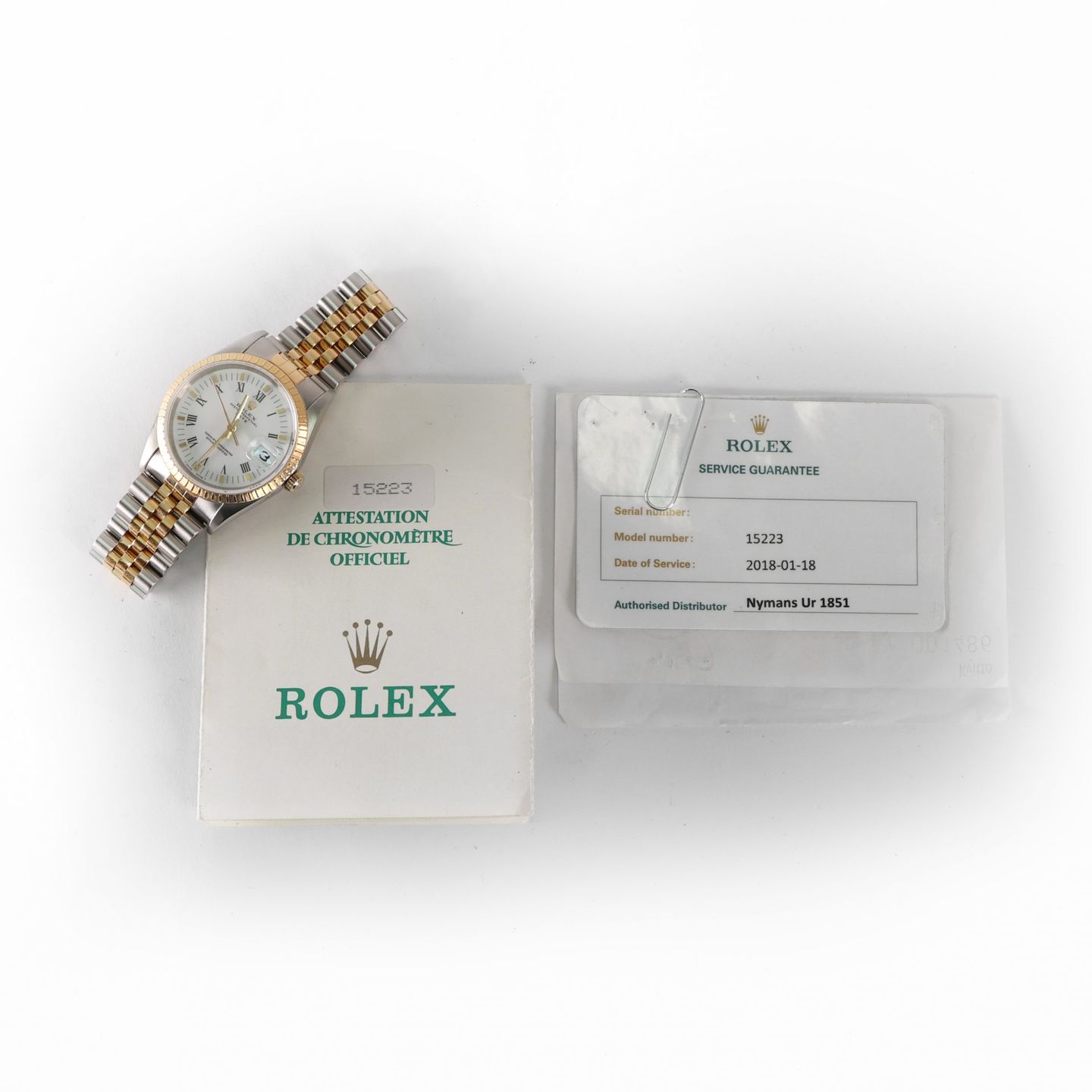 Rolex Oyster Perpetual Date 15223 - (6/6)