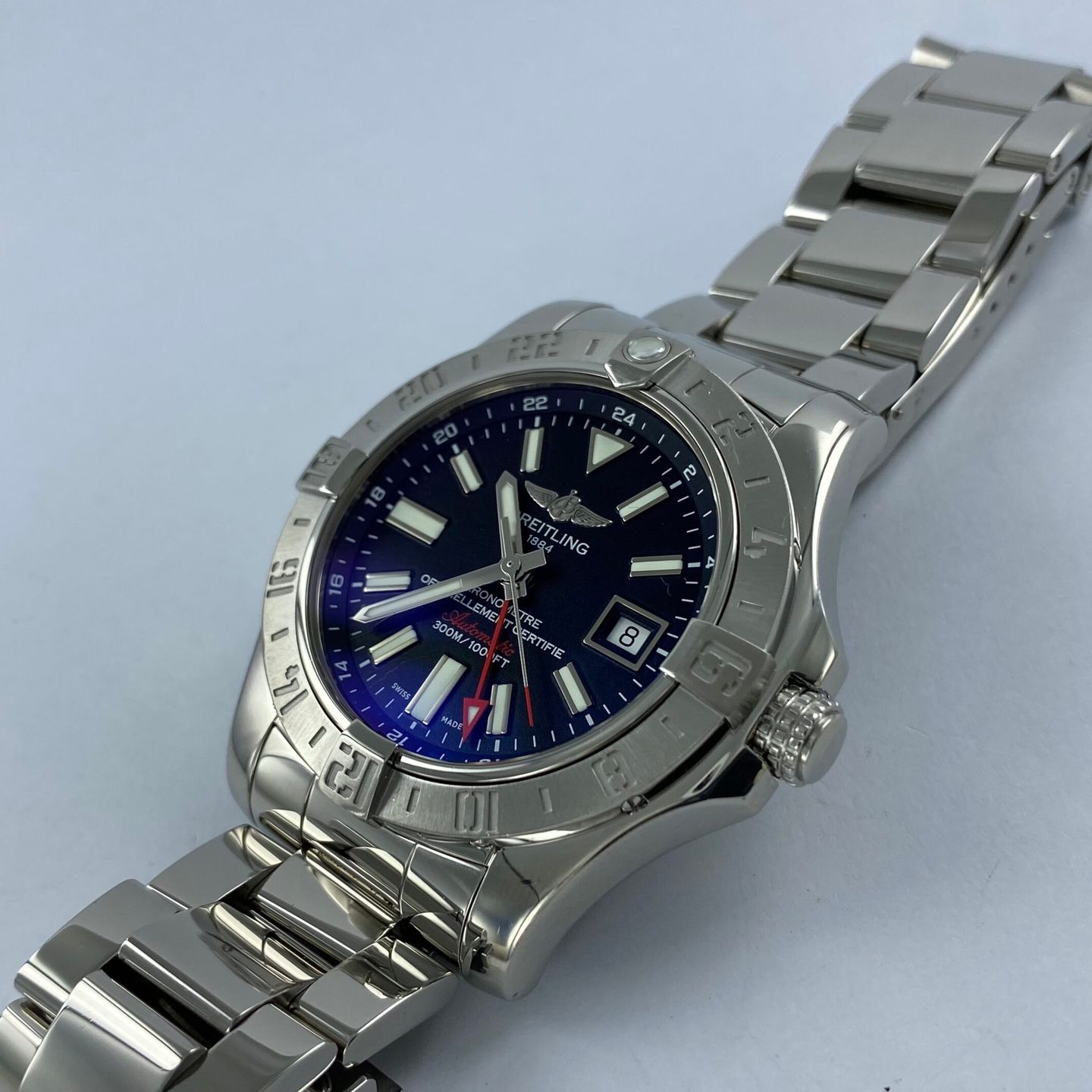 Breitling Avenger II GMT A32390 (2015) - 43 mm Steel case (5/8)