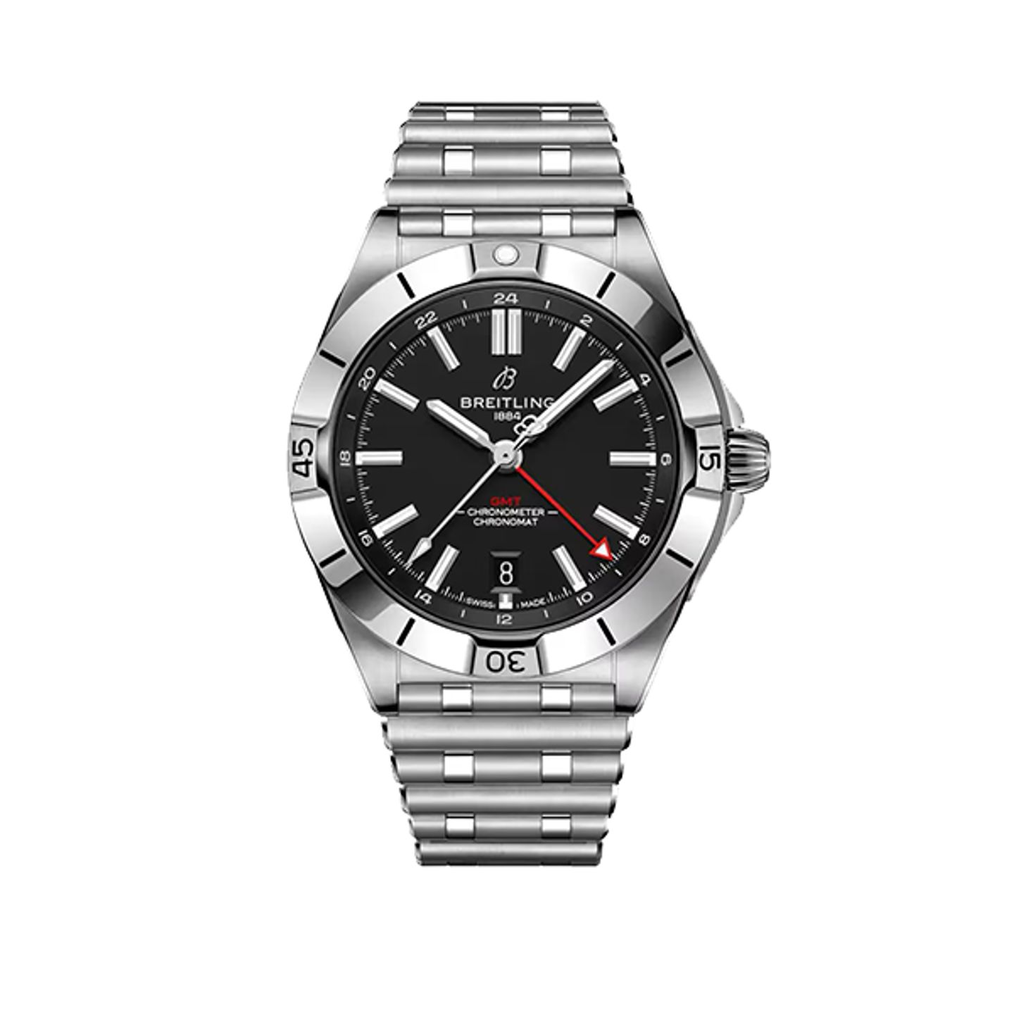 Breitling Chronomat GMT A32398101B1A1 (2026) - Zwart wijzerplaat 40mm Staal (1/1)