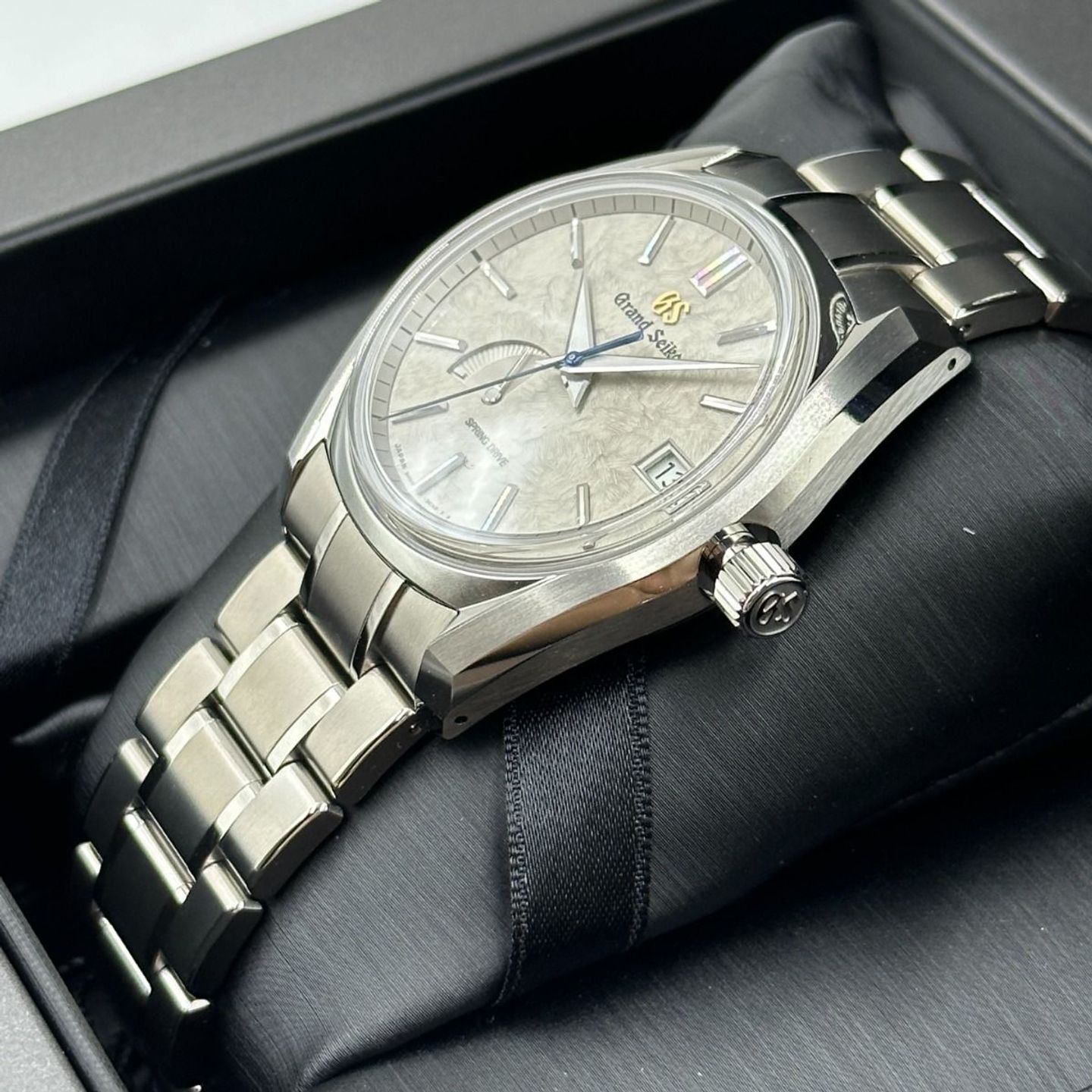 Grand Seiko Heritage Collection SBGA415G (2024) - Grijs wijzerplaat 40mm Titanium (6/8)