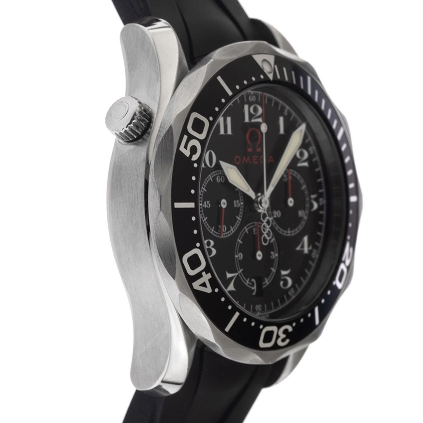 Omega Seamaster Diver 300 M 2896.51.91 (2009) - Zwart wijzerplaat 42mm Staal (5/7)