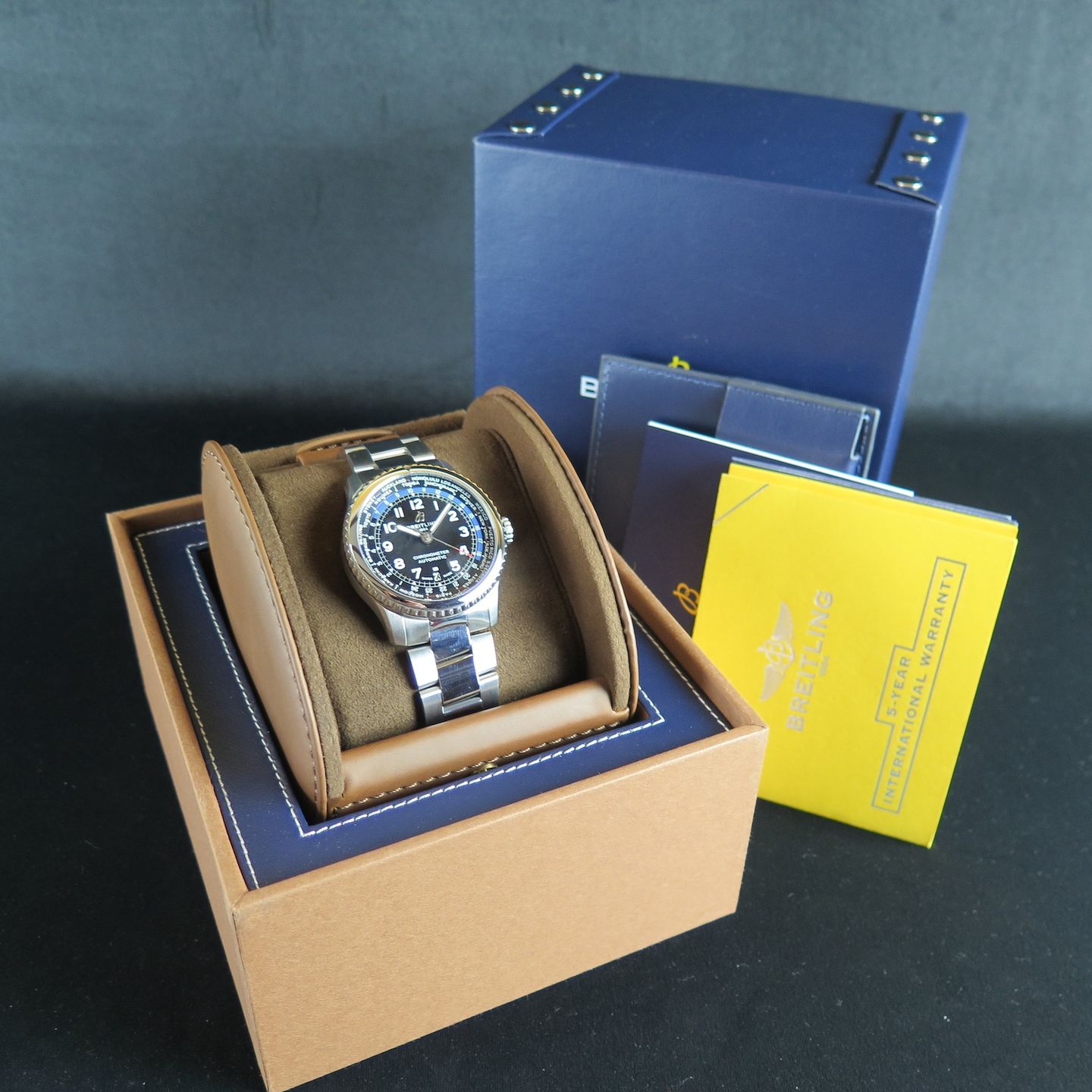 Breitling Navitimer 8 AB3521U41B1A1 (2020) - Black dial 43 mm Steel case (8/8)