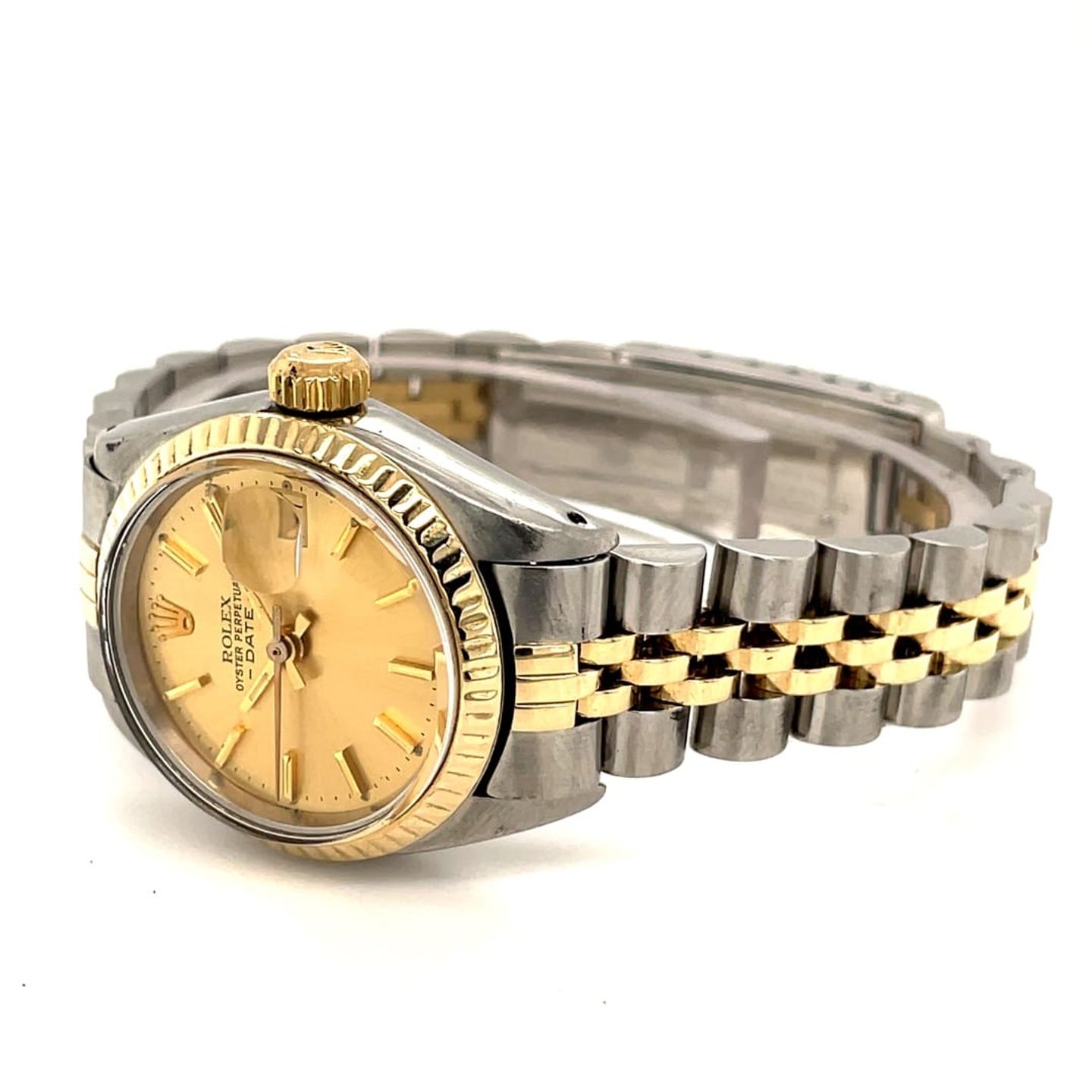Rolex Lady-Datejust 6917 (1978) - Champagne dial 26 mm Steel case (4/8)