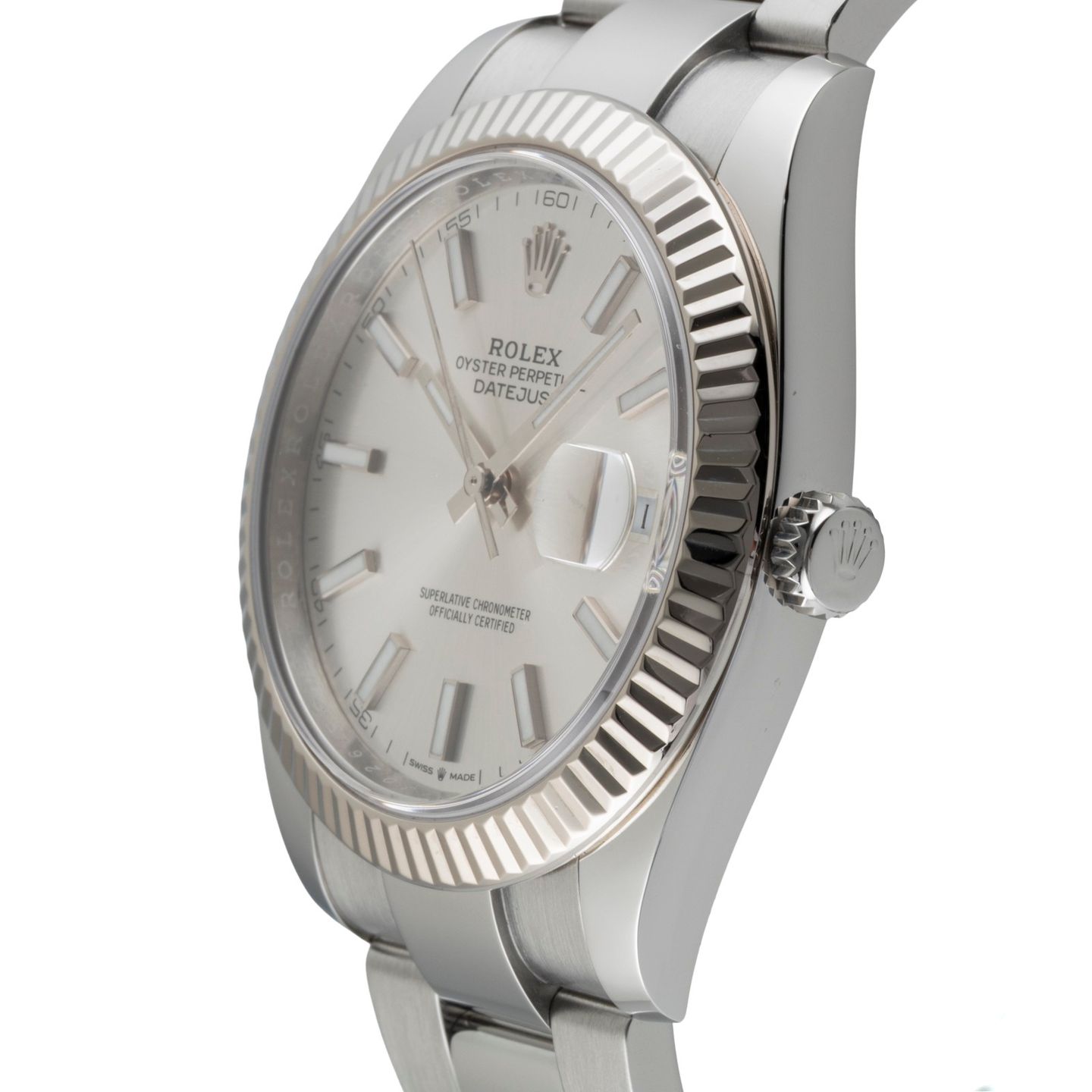 Rolex Datejust 41 126334 (Unknown (random serial)) - Silver dial 41 mm Steel case (6/8)