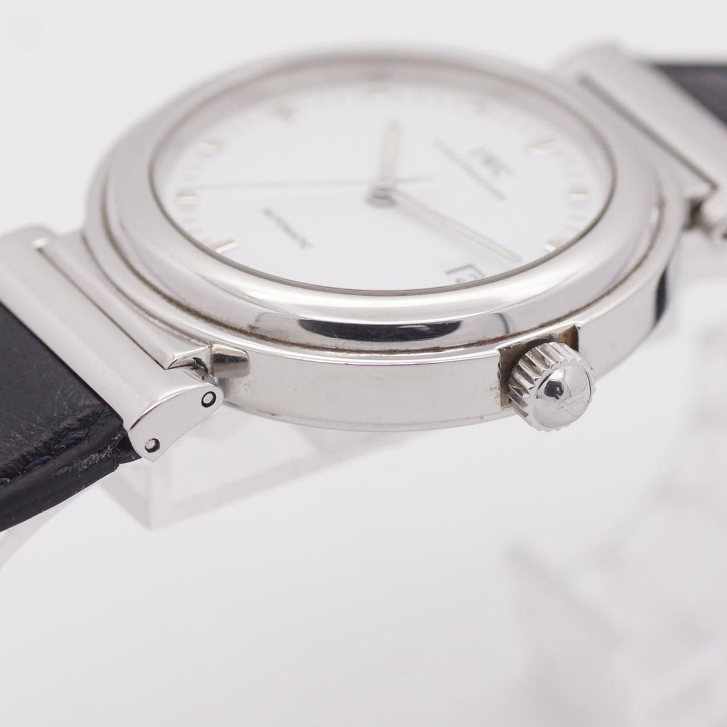 IWC Da Vinci Automatic IW3528 (2000) - Zilver wijzerplaat 37mm Staal (7/8)