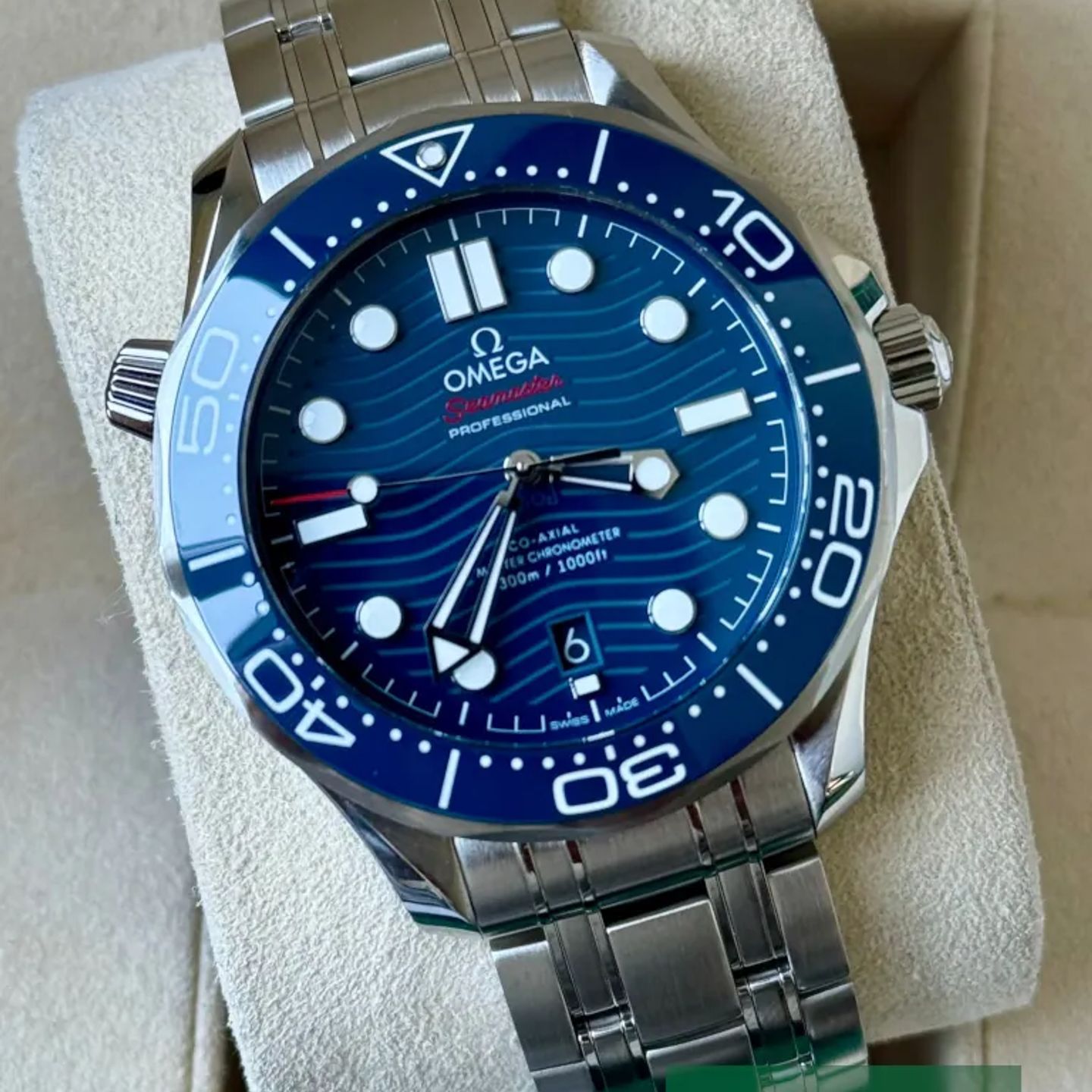 Omega Seamaster Diver 300 M 210.30.42.20.03.001 (2024) - Blue dial 42 mm Steel case (1/1)