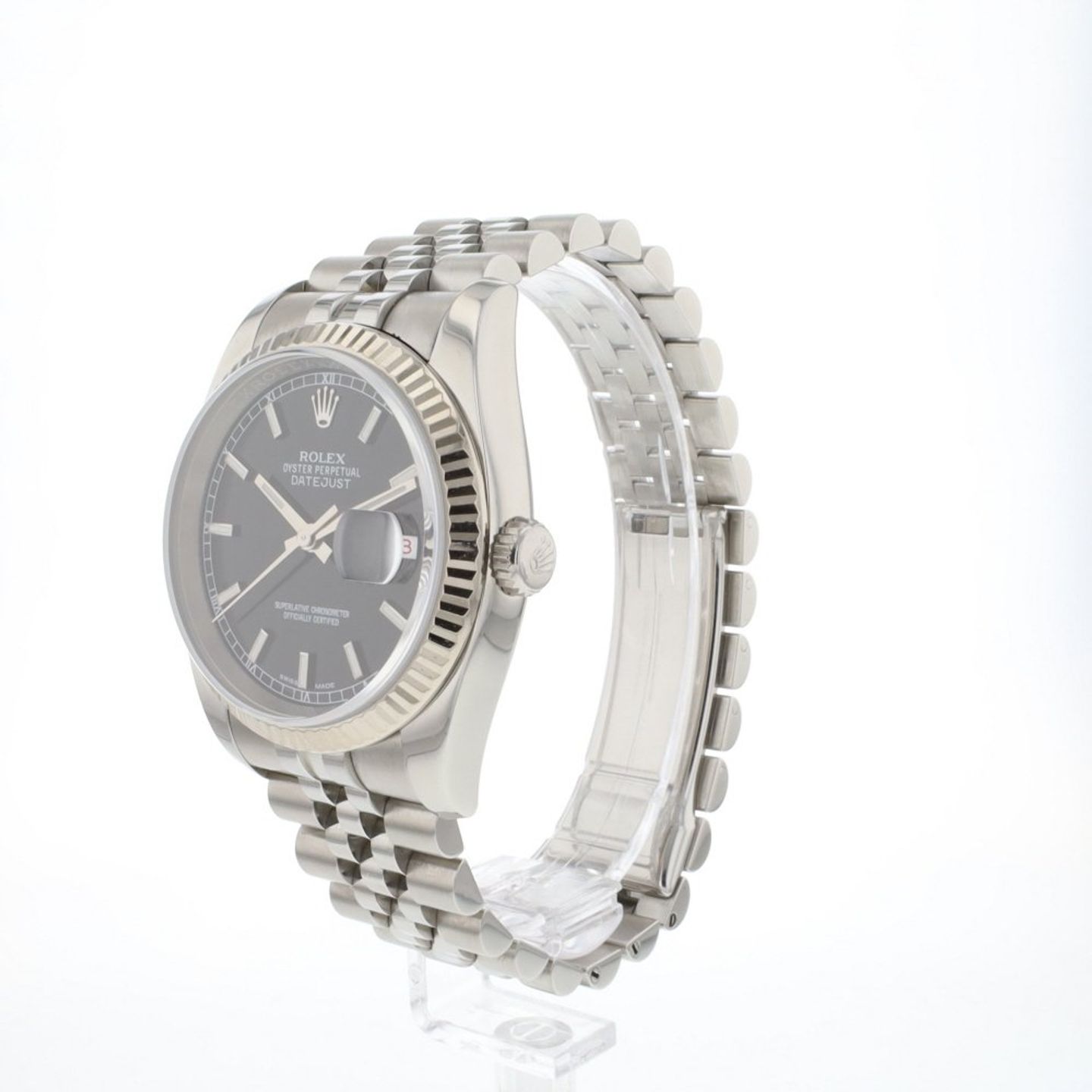 Rolex Datejust 36 116234 (2018) - Black dial 36 mm Steel case (2/4)