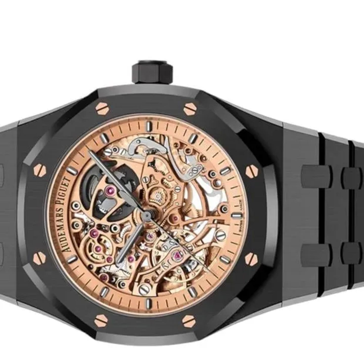 Audemars Piguet Royal Oak Double Balance Wheel Openworked 15416CE.OO.1225CE.02 - (2/6)