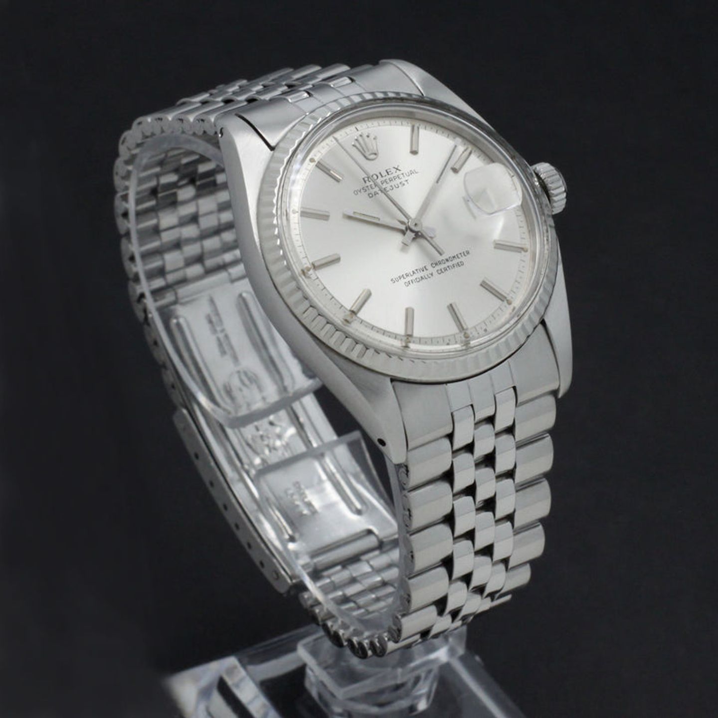 Rolex Datejust 1601 (1974) - Silver dial 36 mm Steel case (3/7)