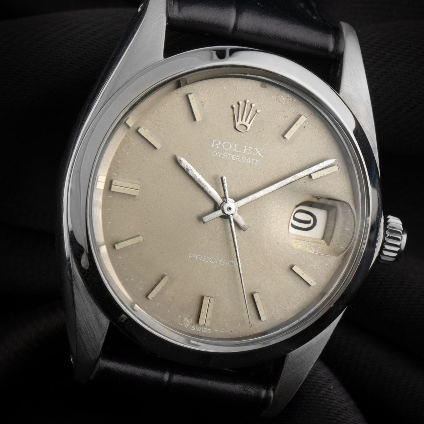 Rolex Oyster Precision 6694 (1969) - Silver dial 34 mm Steel case (3/8)