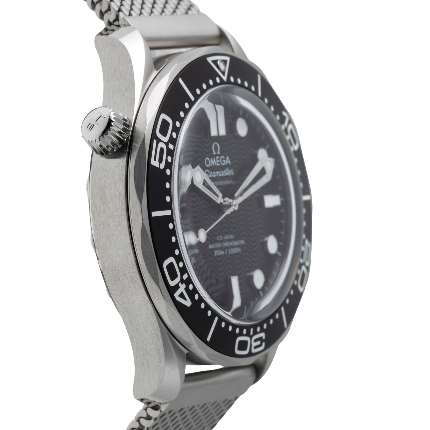 Omega Seamaster Diver 300 M 210.30.42.20.01.010 (Onbekend (willekeurig serienummer)) - Zwart wijzerplaat 42mm Staal (7/8)