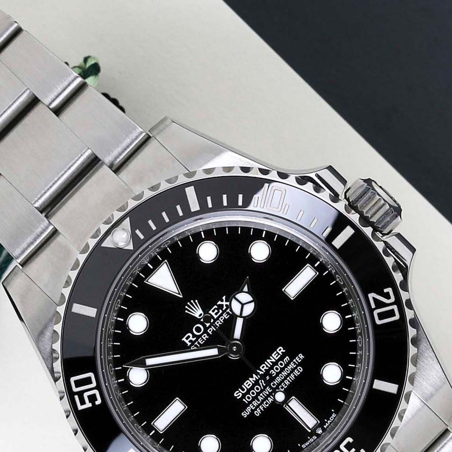 Rolex Submariner No Date 124060 (2024) - Zwart wijzerplaat 41mm Staal (3/8)