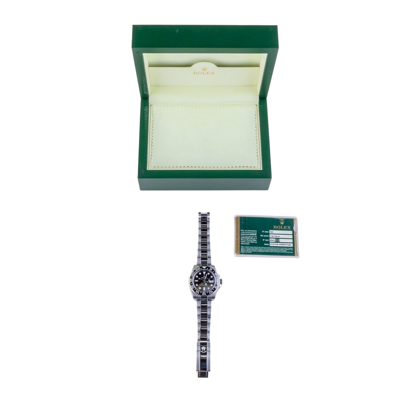 Rolex GMT-Master II 116710LN (2008) - Black dial 40 mm Steel case (8/8)