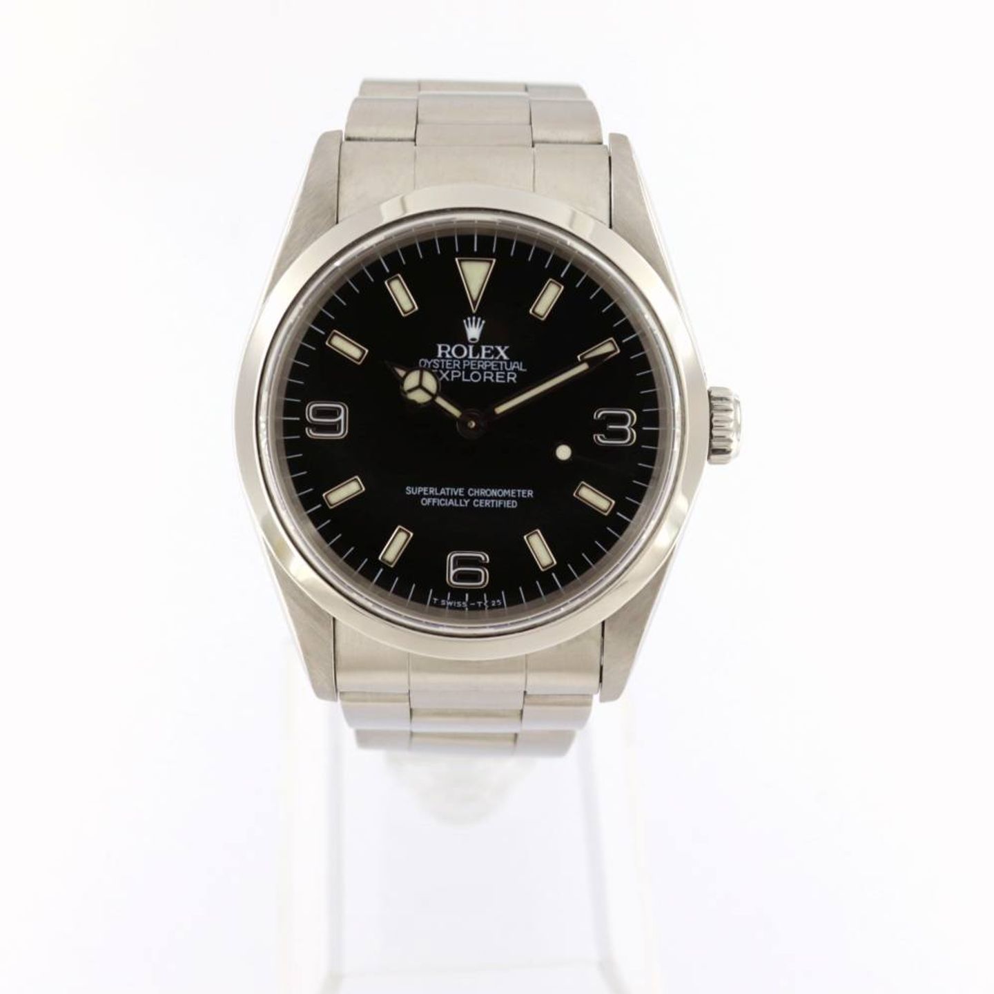Rolex Explorer 14270 (1998) - Black dial 36 mm Steel case (1/6)