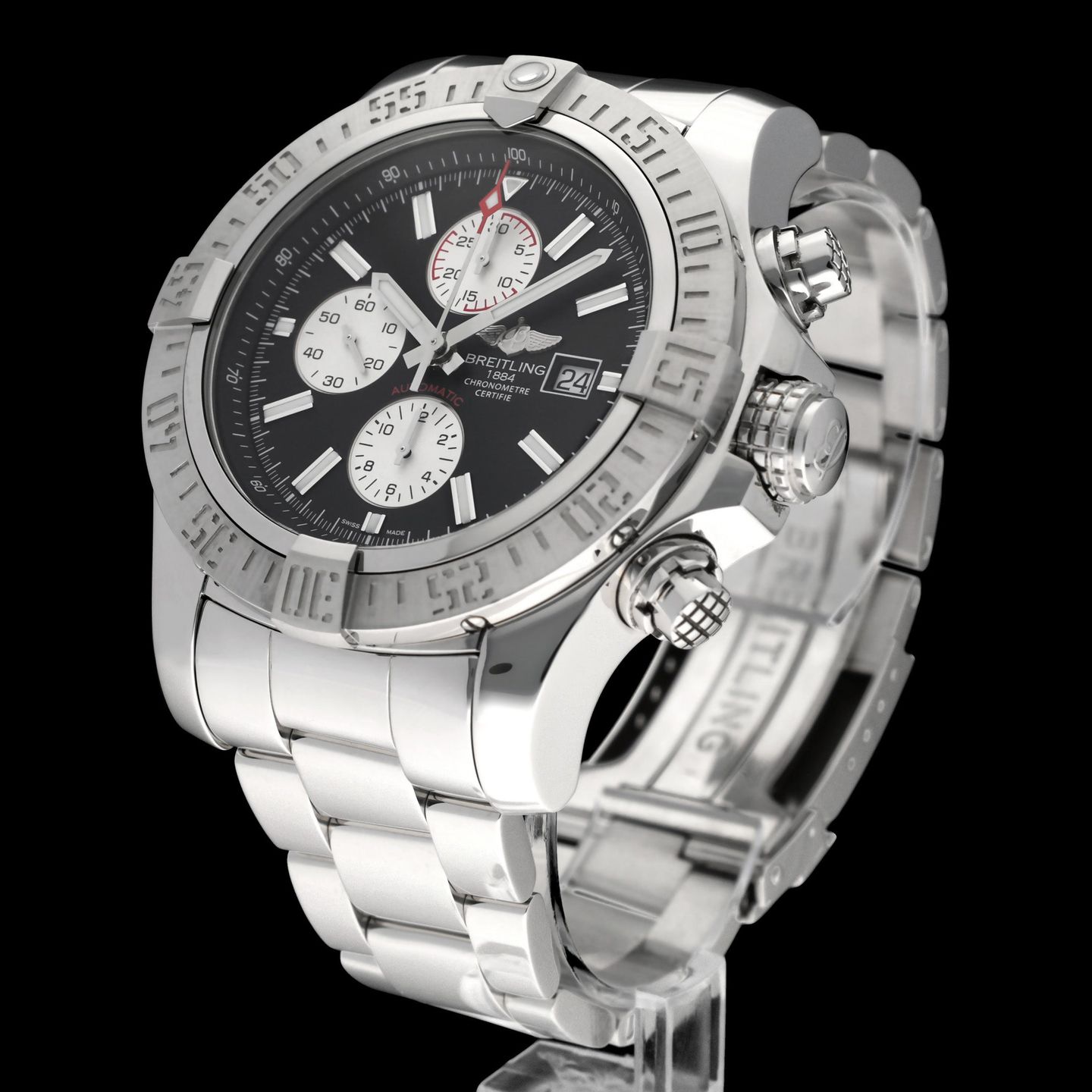 Breitling Super Avenger II A13371 (2017) - 48 mm Steel case (5/8)