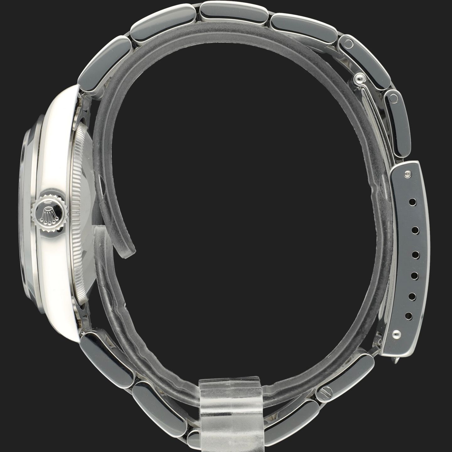 Rolex Oyster Perpetual 31 67480 (1998) - Pink dial 31 mm Steel case (7/8)