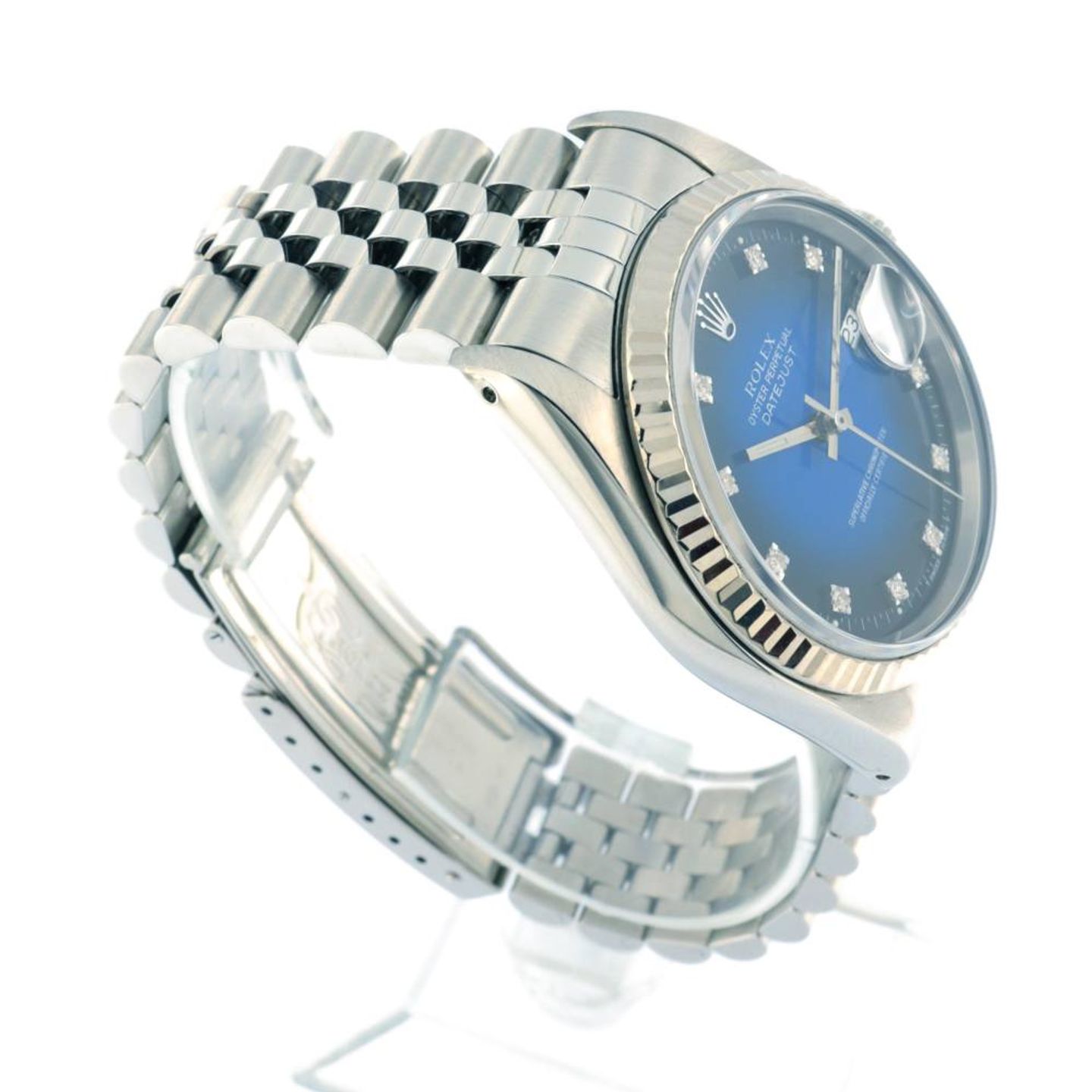 Rolex Datejust 36 16234 (1994) - Blauw wijzerplaat 36mm Staal (3/6)