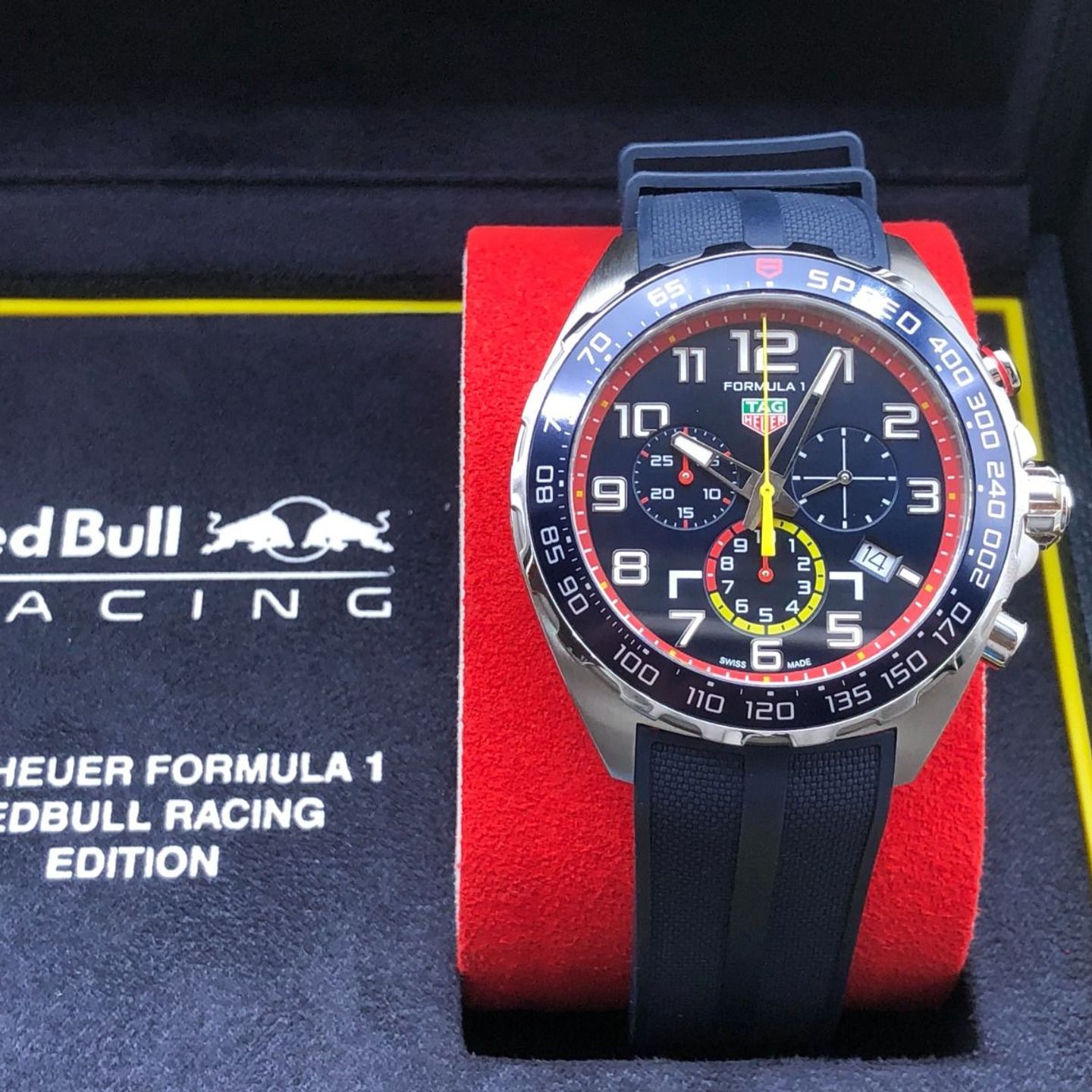 TAG Heuer Formula 1 Quartz CAZ101AL.FT8052 (2023) - Blauw wijzerplaat 43mm Staal (3/8)