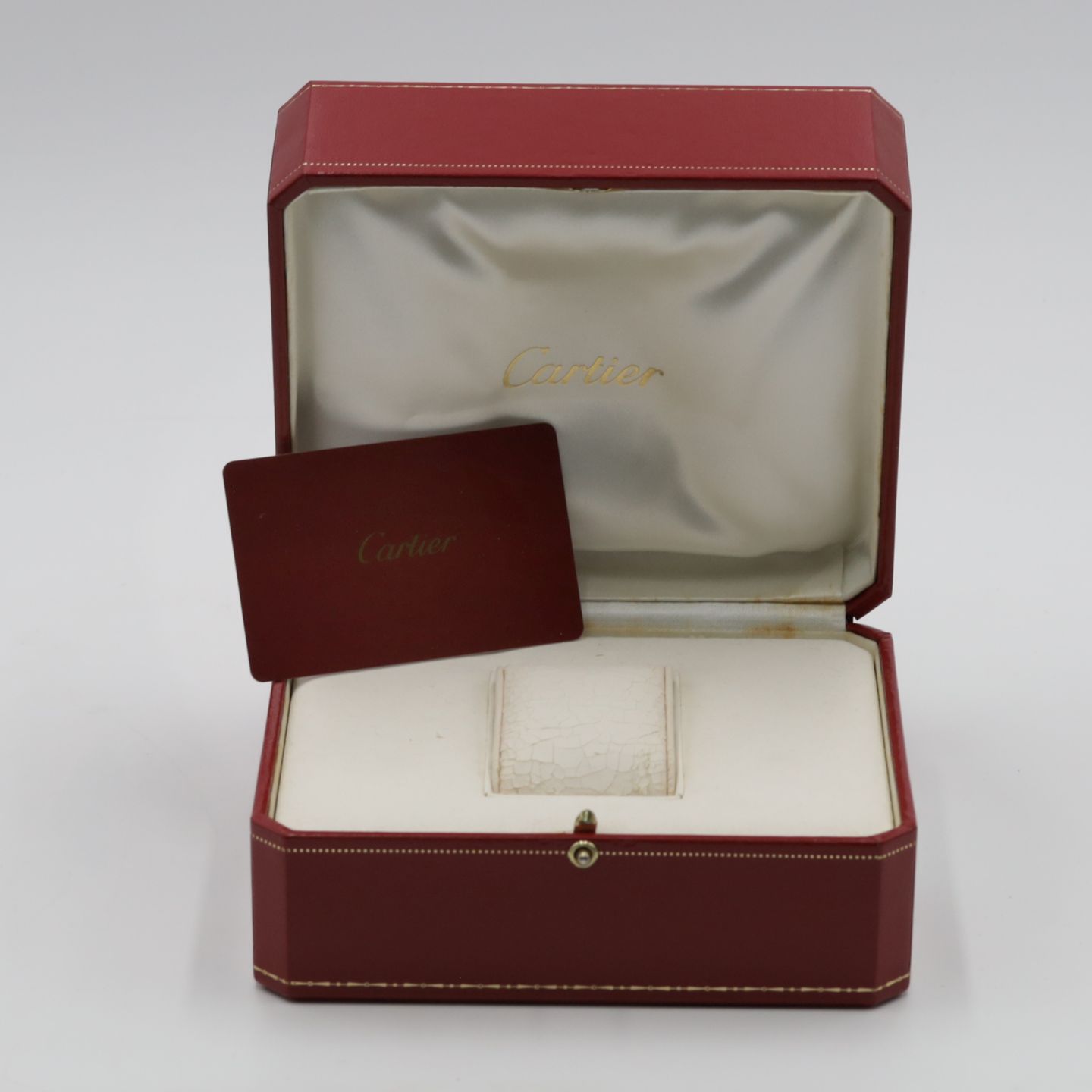 Cartier Santos 100 W2020010 (Unknown (random serial)) - Black dial 38 mm Steel case (8/8)