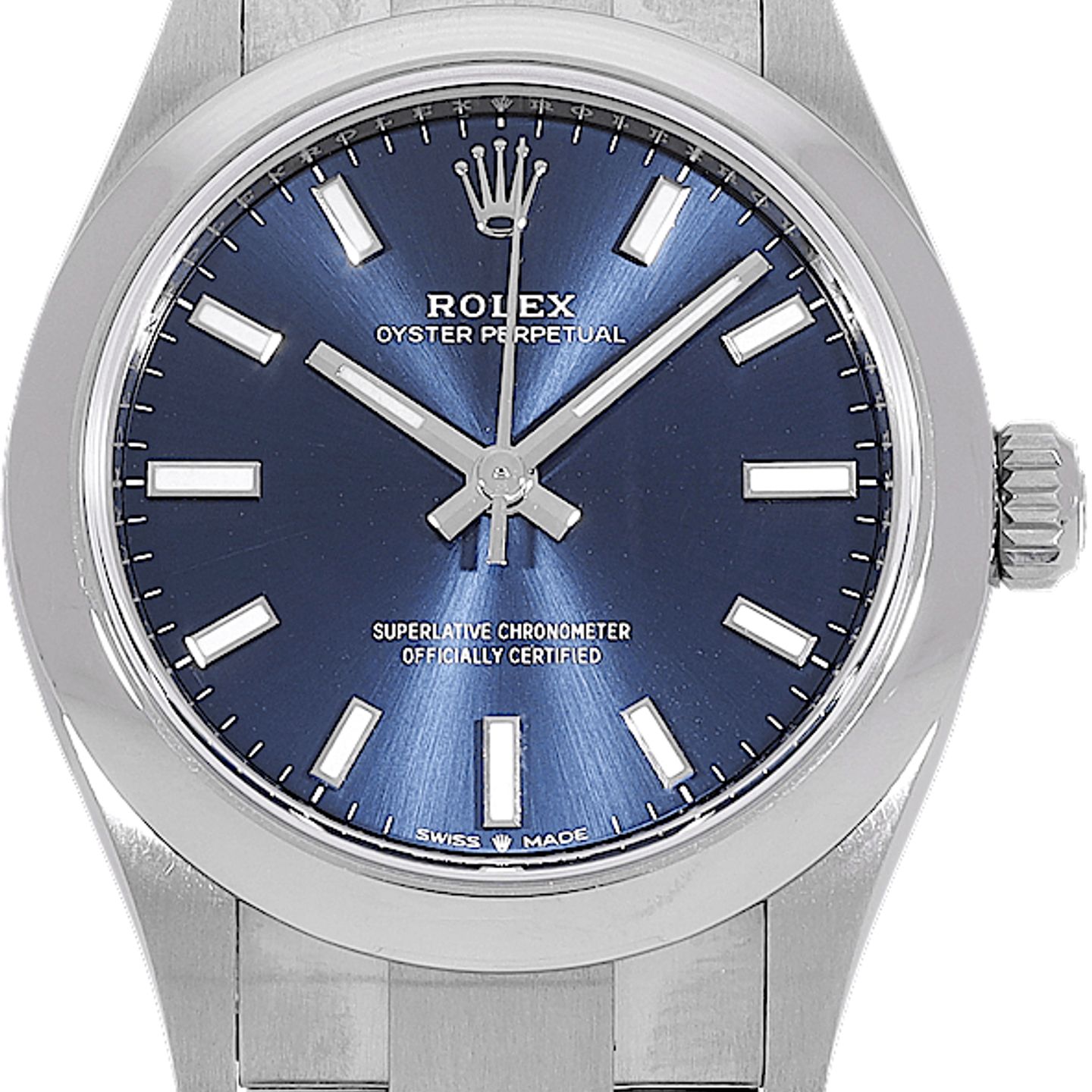 Rolex Oyster Perpetual 31 277200 (2021) - Blauw wijzerplaat 31mm Staal (2/5)