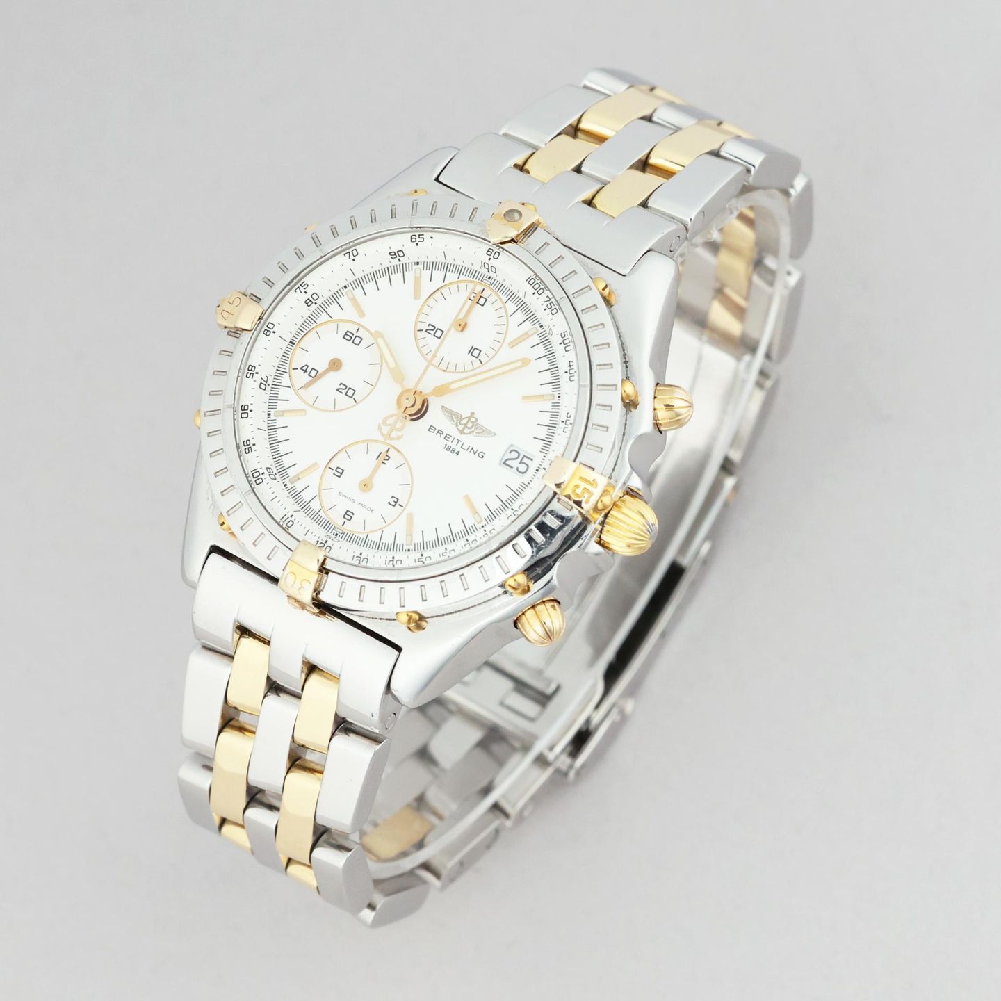 Breitling Chronomat B13050 (1995) - 39 mm Steel case (3/8)