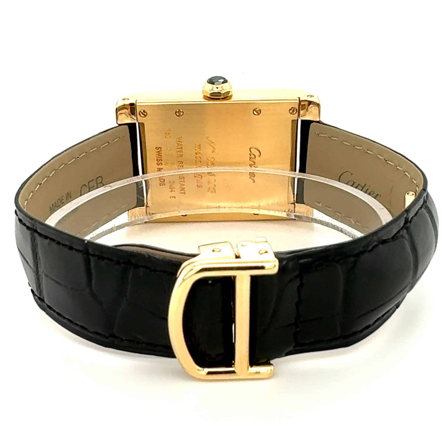 Cartier Tank 2484 (2004) - Geelgoud (4/8)