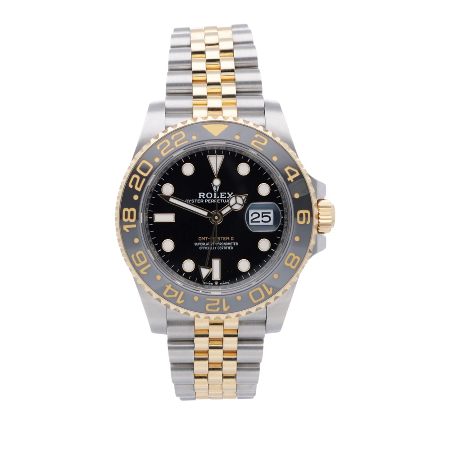 Rolex GMT-Master II 126713GRNR (2024) - Black dial 40 mm Gold/Steel case (1/7)