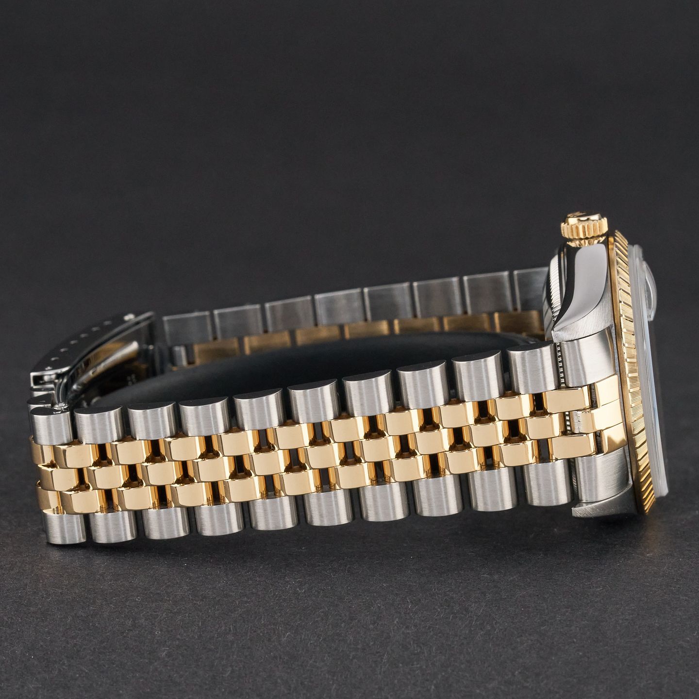 Rolex Oyster Perpetual Date 15223 (1991) - 34 mm Gold/Steel case (6/8)