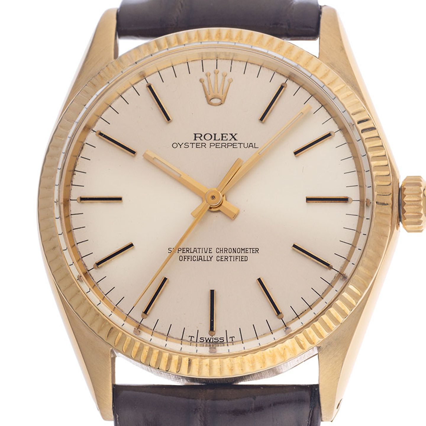 Rolex Oyster Perpetual 1005 (1986) - 34 mm Steel case (1/8)