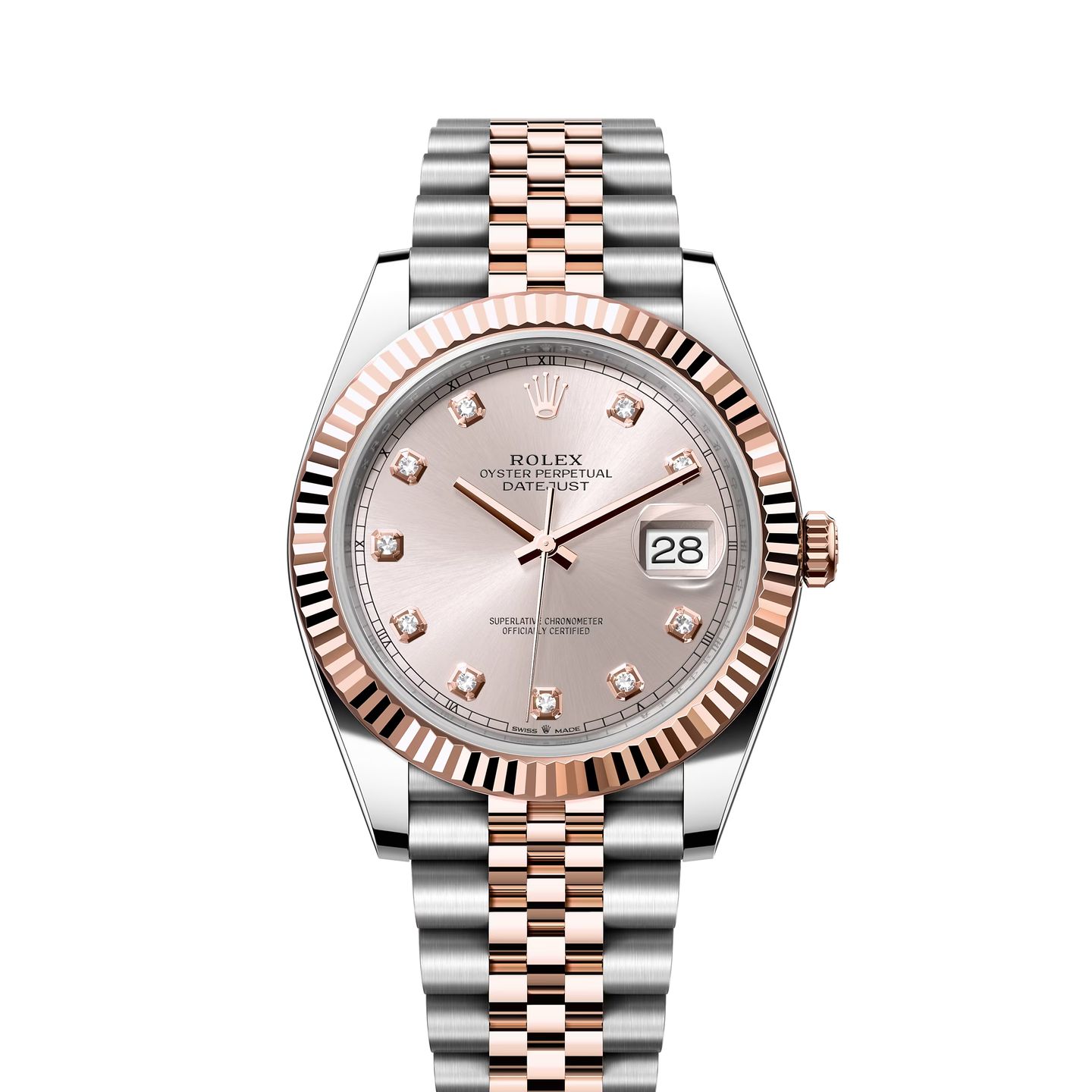 Rolex Datejust 41 126331 (2024) - Pink dial 41 mm Steel case (1/1)