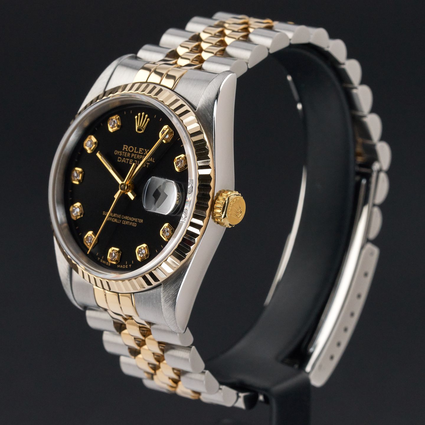 Rolex Datejust 36 16233 (1995) - 36mm Goud/Staal (4/8)