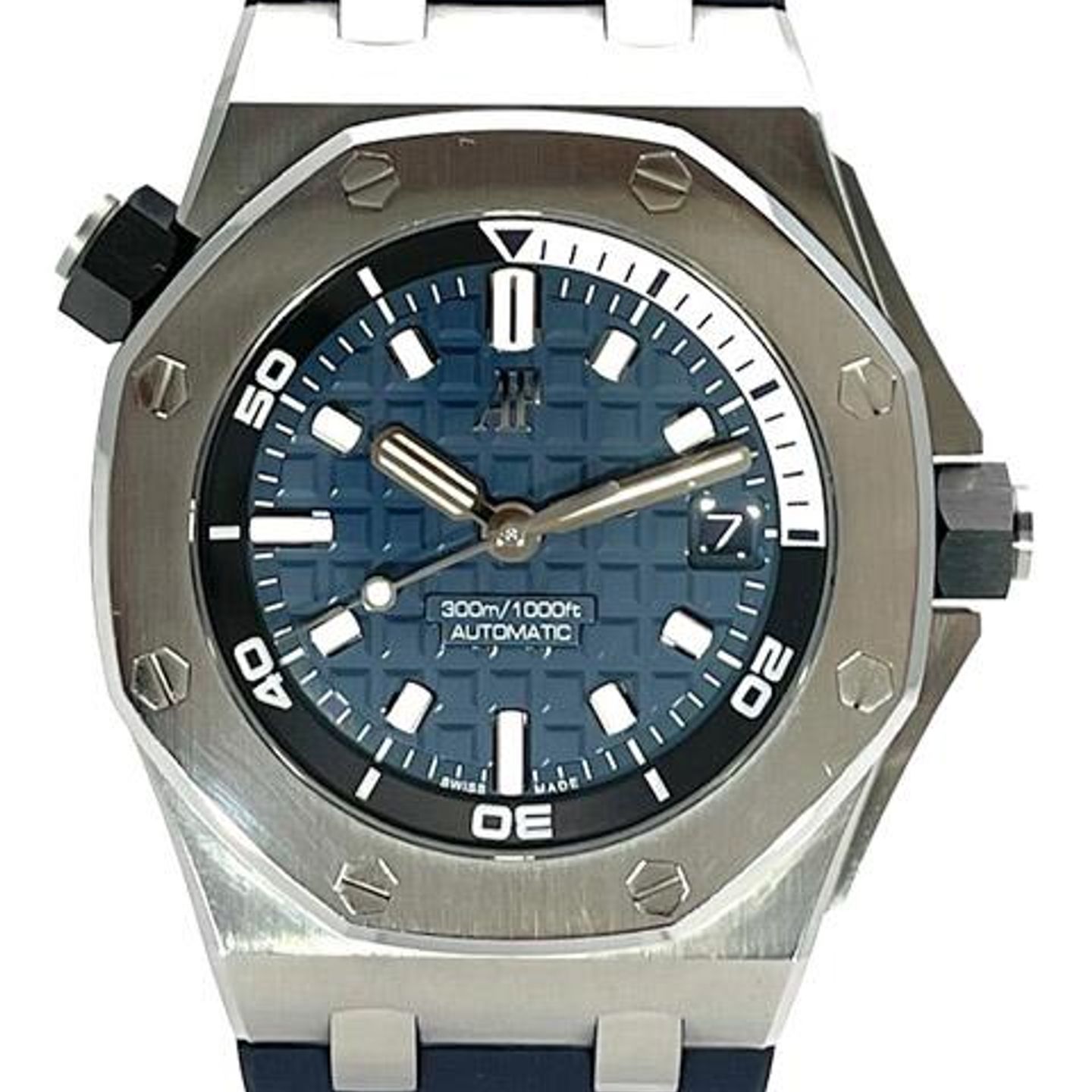 Audemars Piguet Royal Oak Offshore Diver 15720ST.OO.A027CA.01 (2023) - Blue dial 42 mm Steel case (1/8)